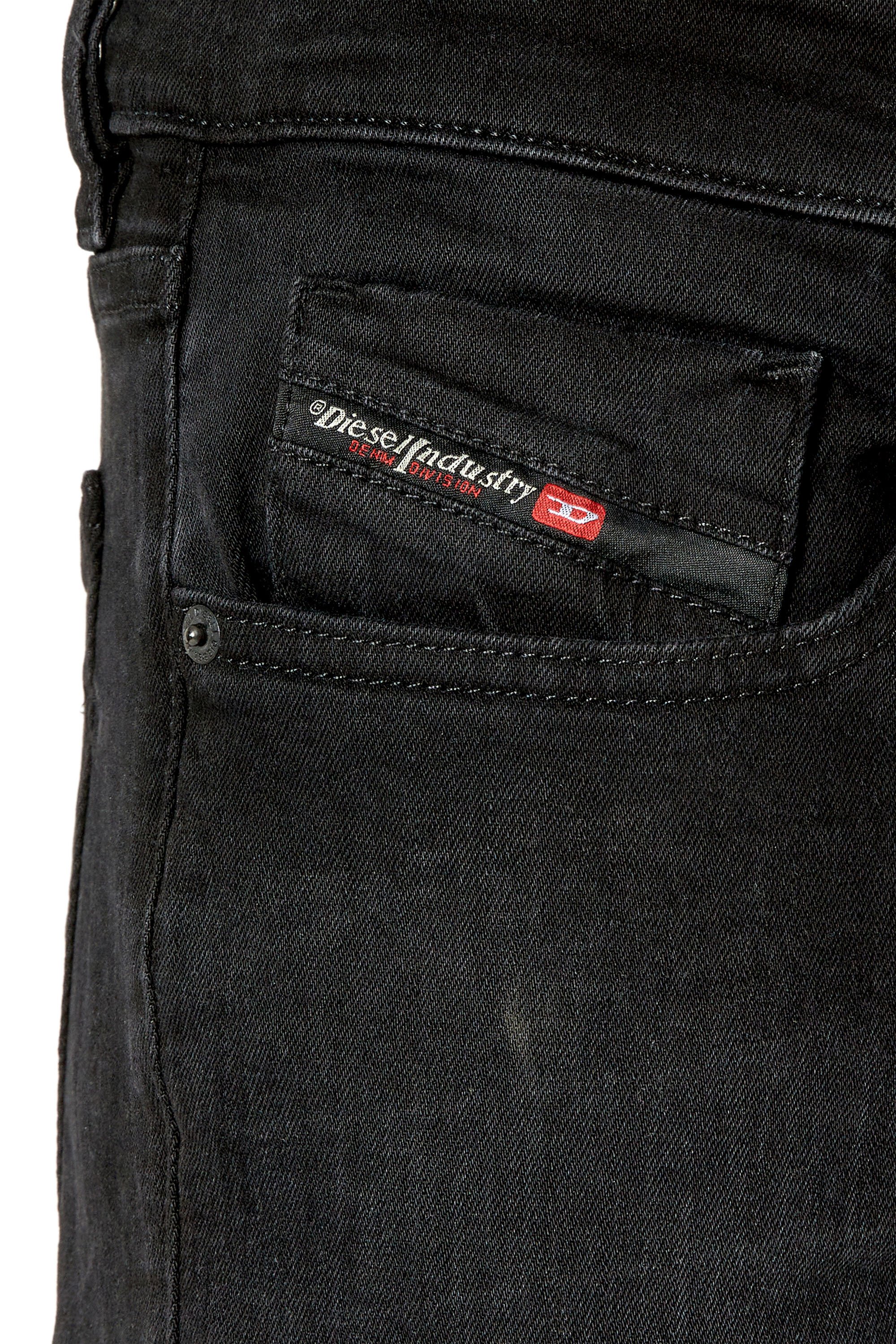 Diesel - Slim Jeans 2019 D-Strukt 0TFAS, Negro/Gris oscuro - Image 5