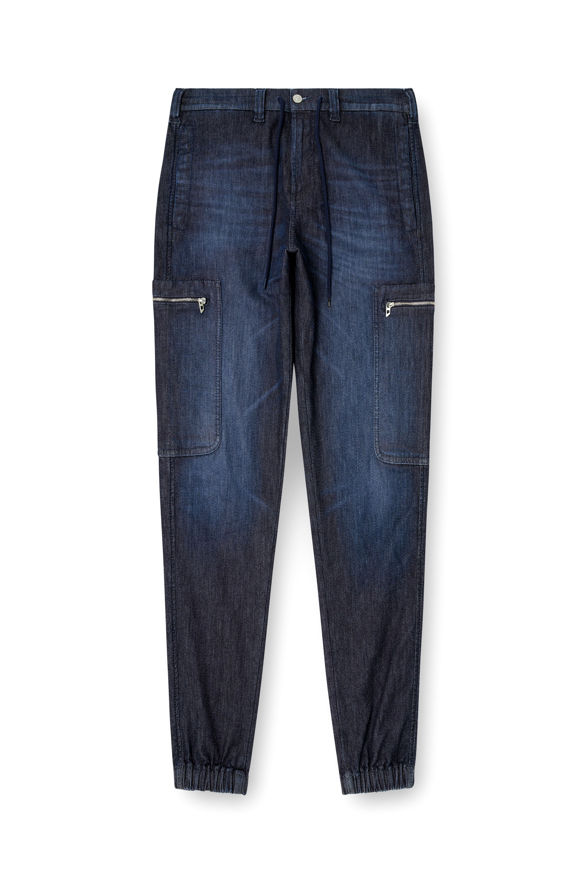 Diesel - Slim D-Lab JoggJeans® 09L11 Unisex, Azul Oscuro - 3