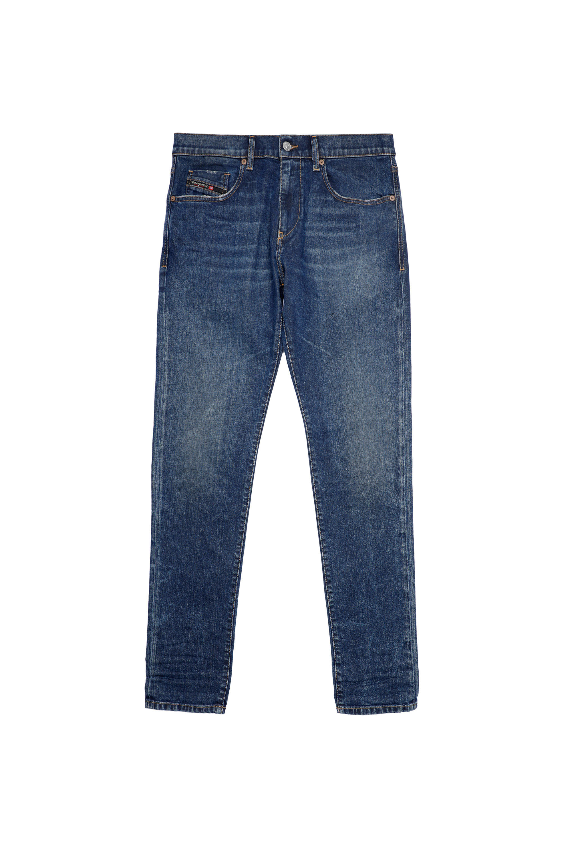 Diesel - 2019 D-STRUKT 009NV Slim Jeans, Azul Oscuro - Image 6