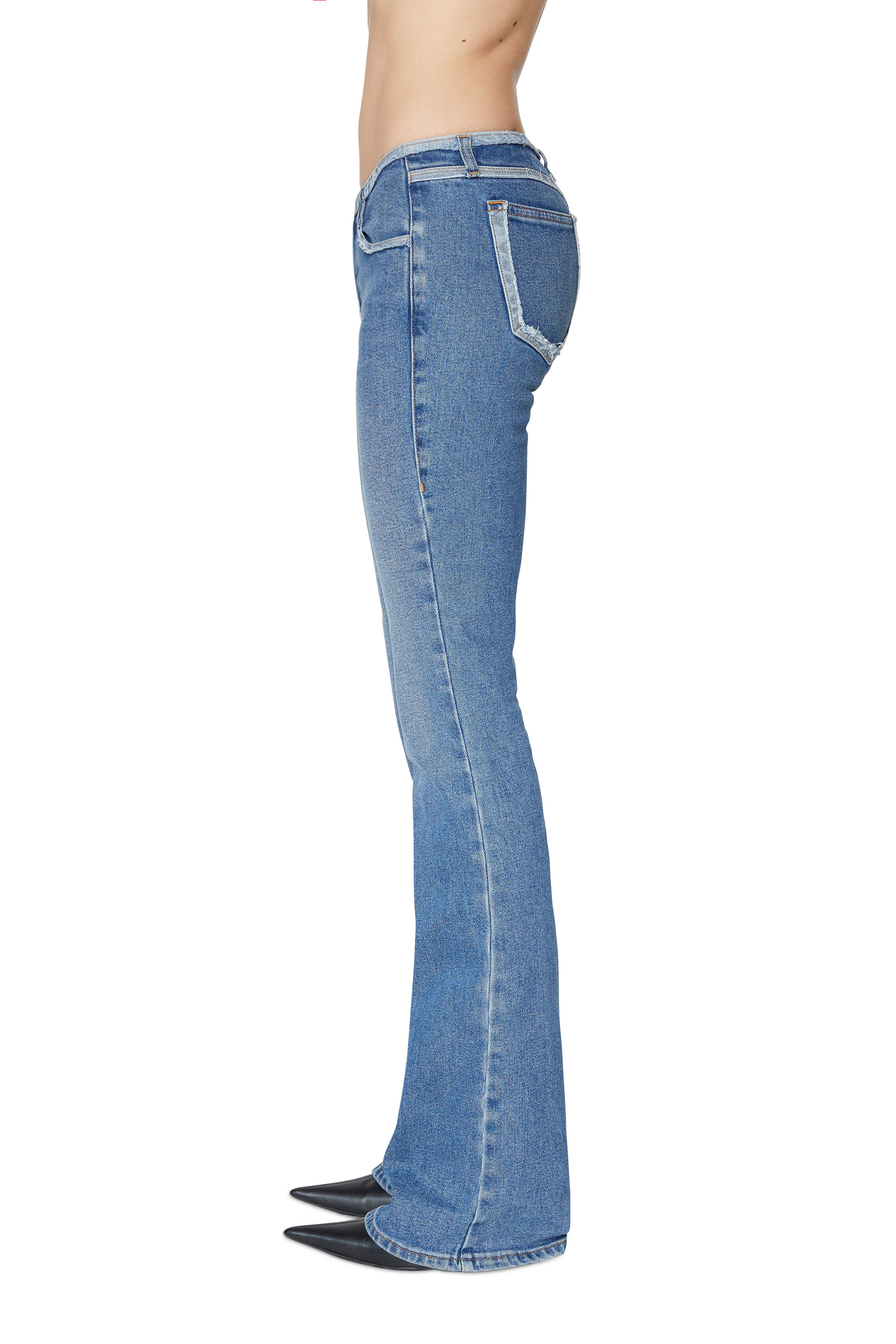 Diesel - 1969 D-EBBEY 09E19 Bootcut and Flare Jeans, Azul medio - Image 5