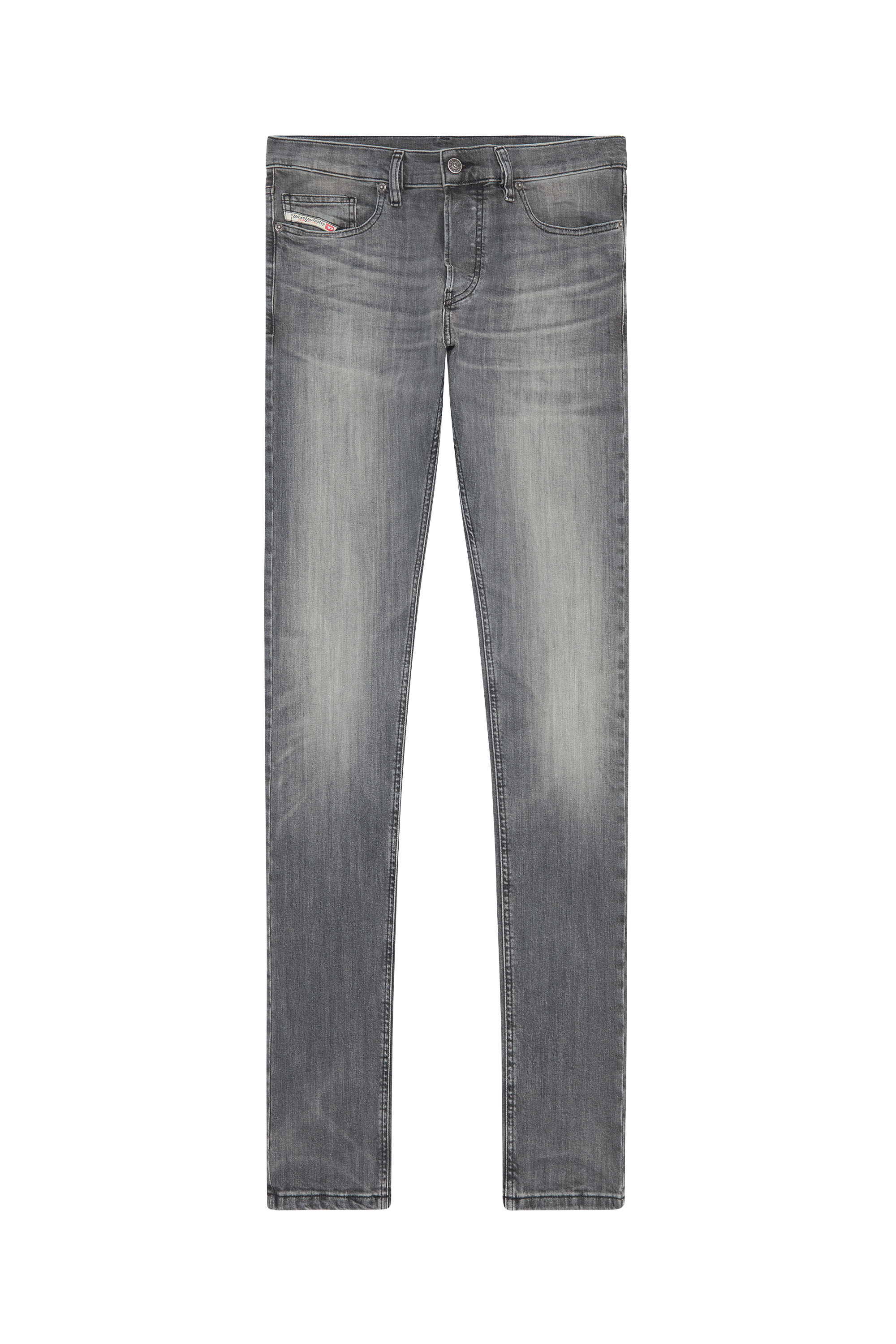 Diesel - Slim Jeans D-Luster 0BJAX, Negro/Gris oscuro - Image 3