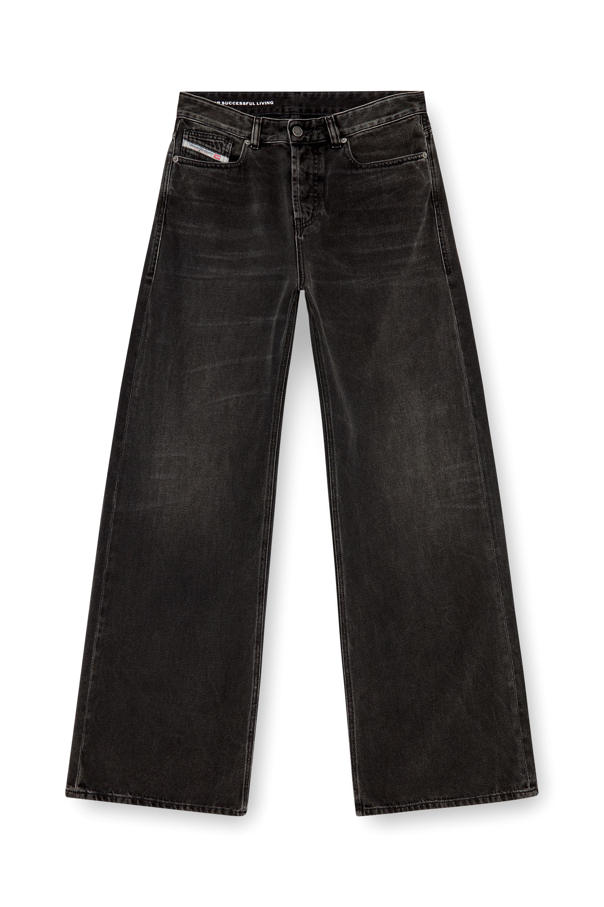 Diesel - Straight Jeans 1996 D-Sire 09J96, Mujer Straight Jeans - 1996 D-Sire in Negro - Image 5