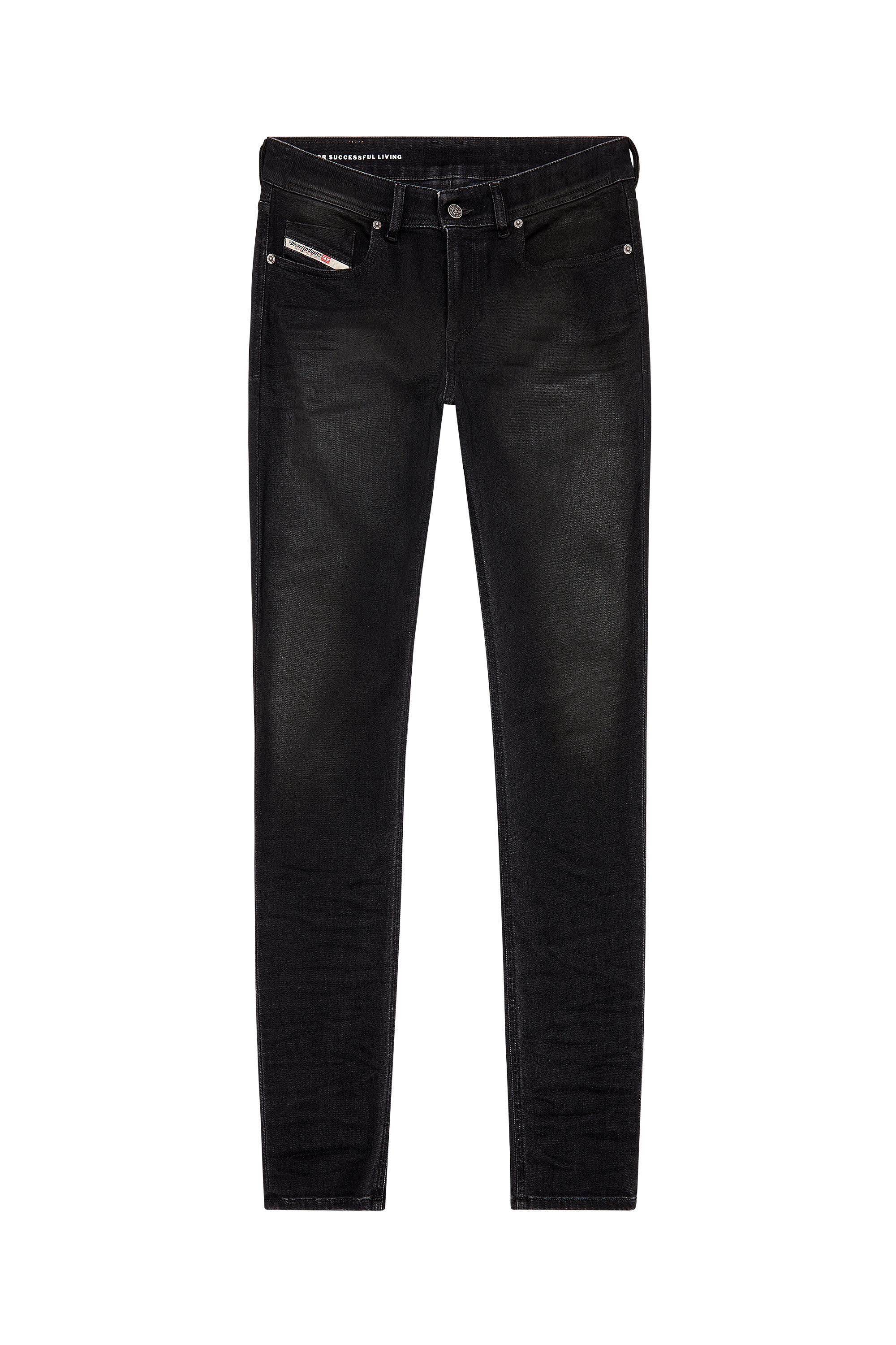 Diesel - Skinny Jeans 1979 Sleenker 09H94, Negro/Gris oscuro - Image 5