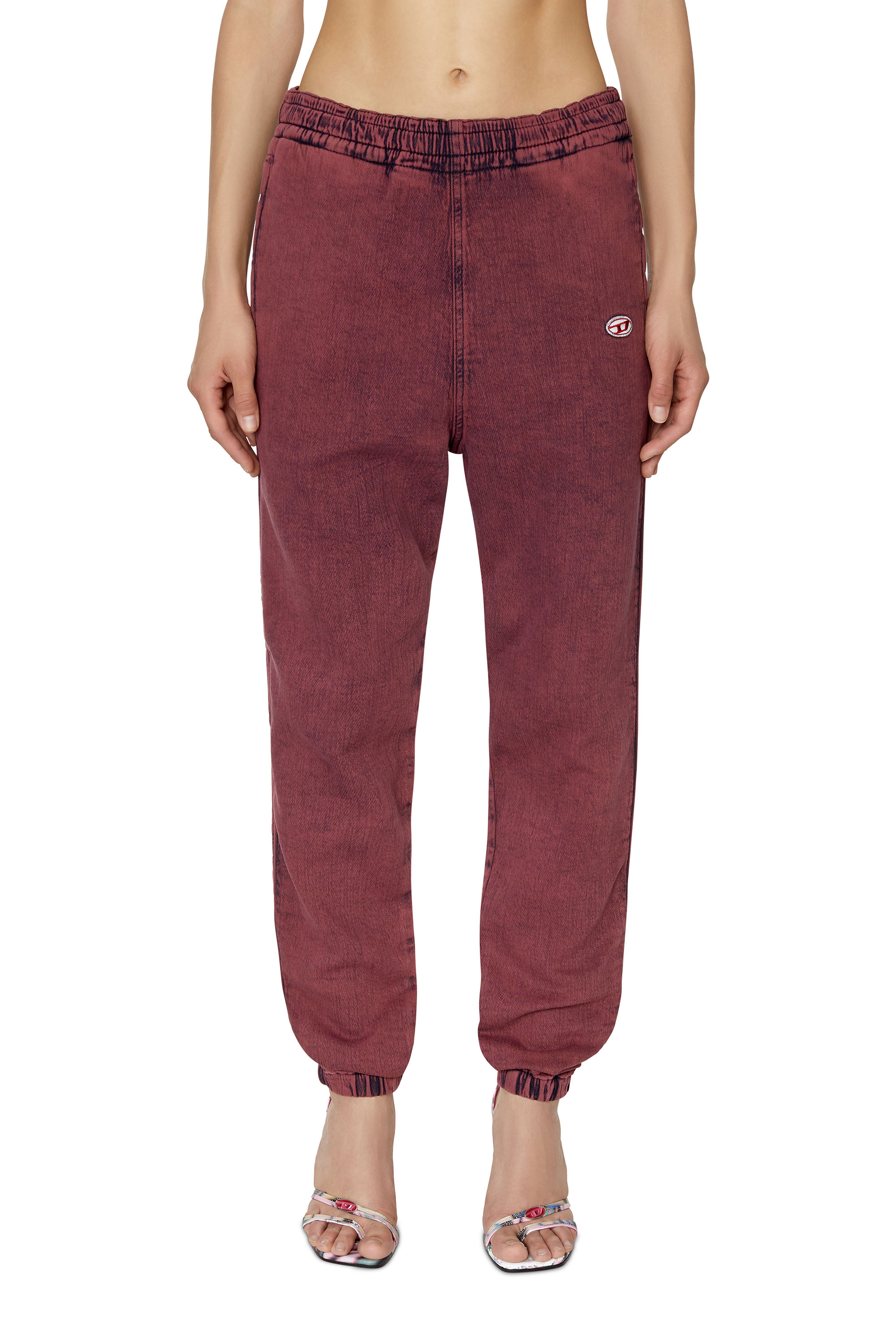 Diesel - D-Lab Track Denim 09E32 Tapered, Red - Image 1