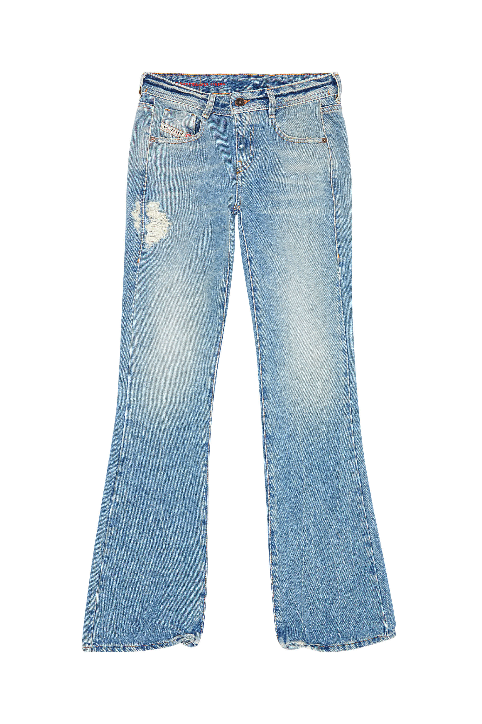 Diesel - 1969 D-EBBEY 09D98 Bootcut and Flare Jeans, Azul Claro - Image 1