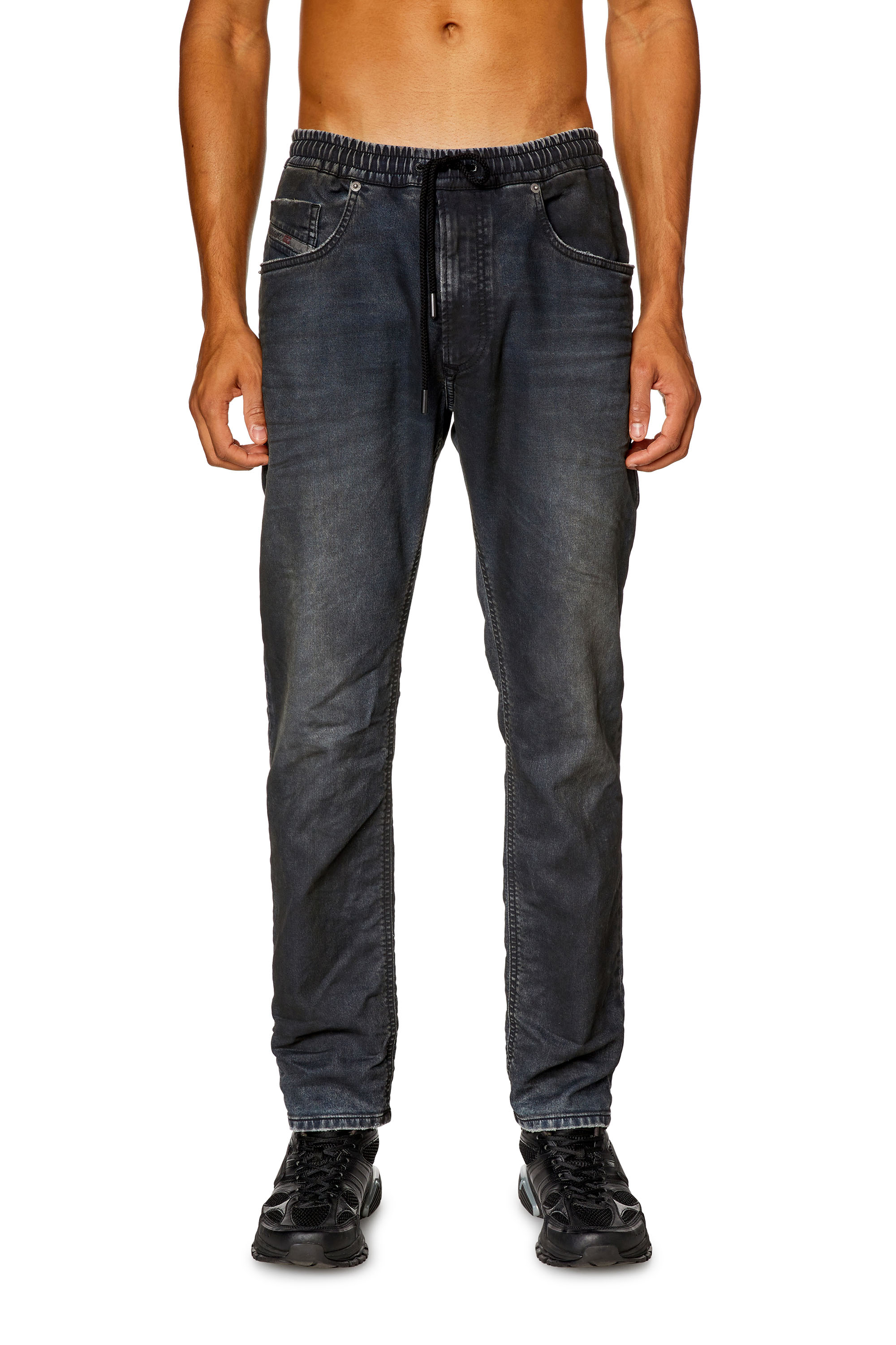 Diesel - Tapered 2030 D-Krooley Joggjeans® 068JC, Azul Oscuro - Image 1