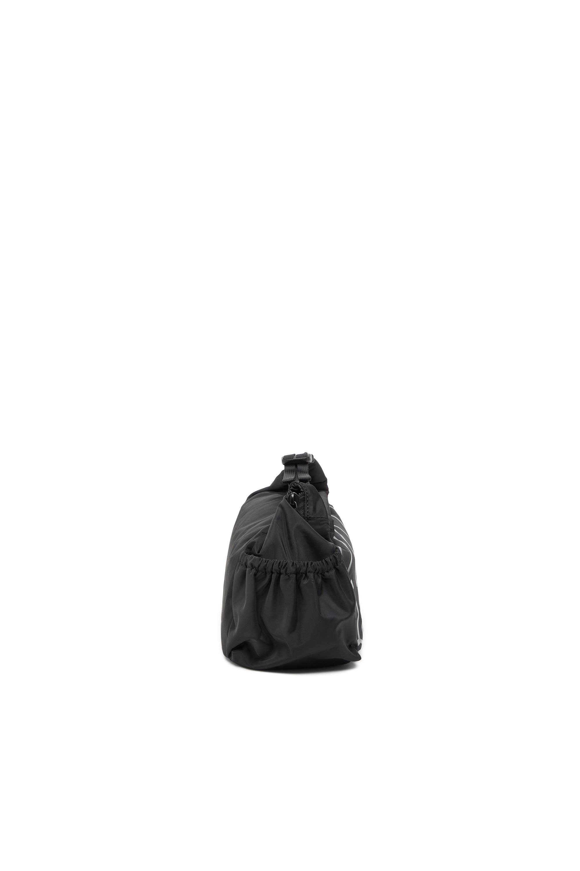 Diesel - DRAPE WASH BAG X, Neceser de nailon con estampado Oval D Hombre in Negro - 3