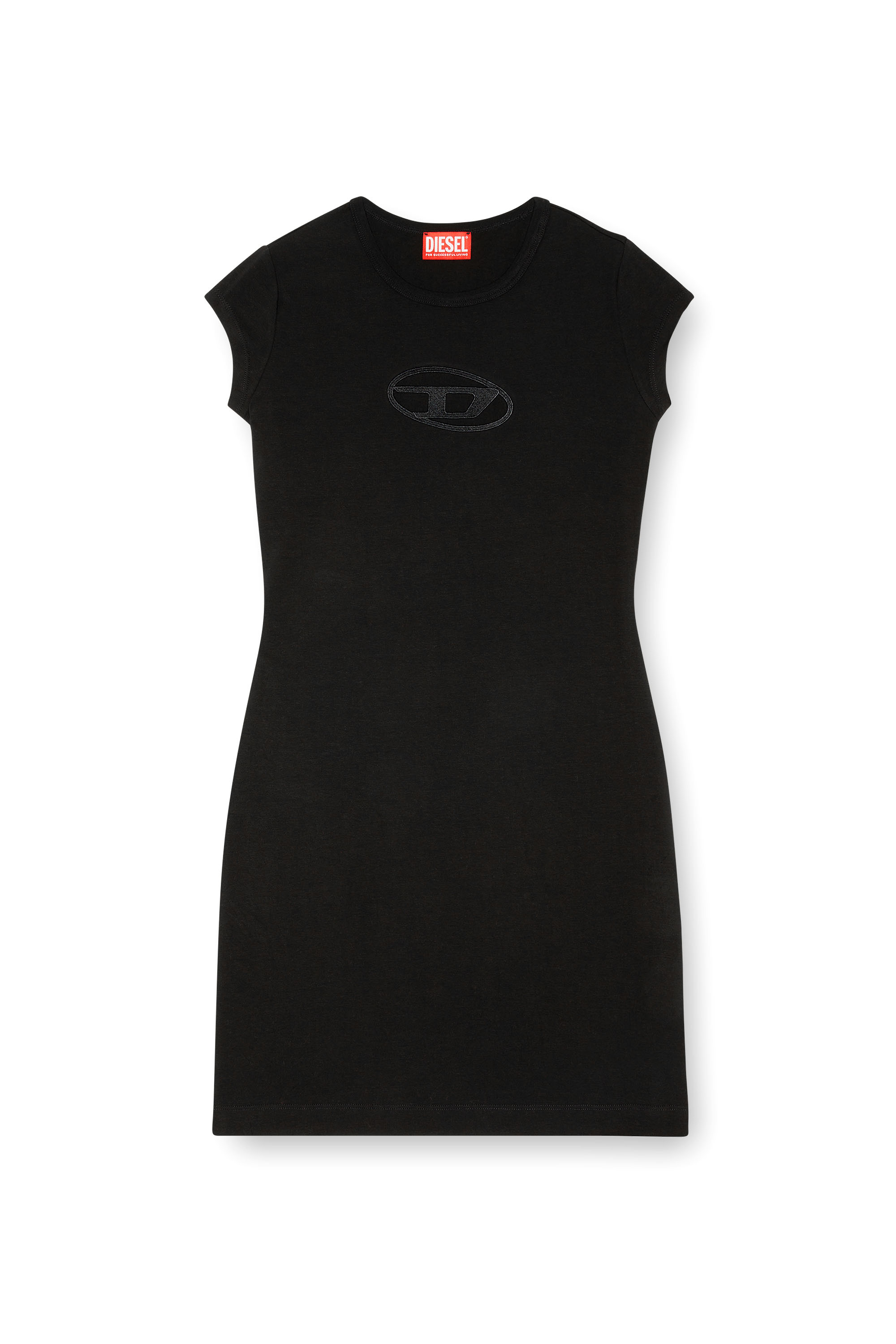 Diesel - D-ANGIEL, Mujer Vestido corto in Negro - Image 2