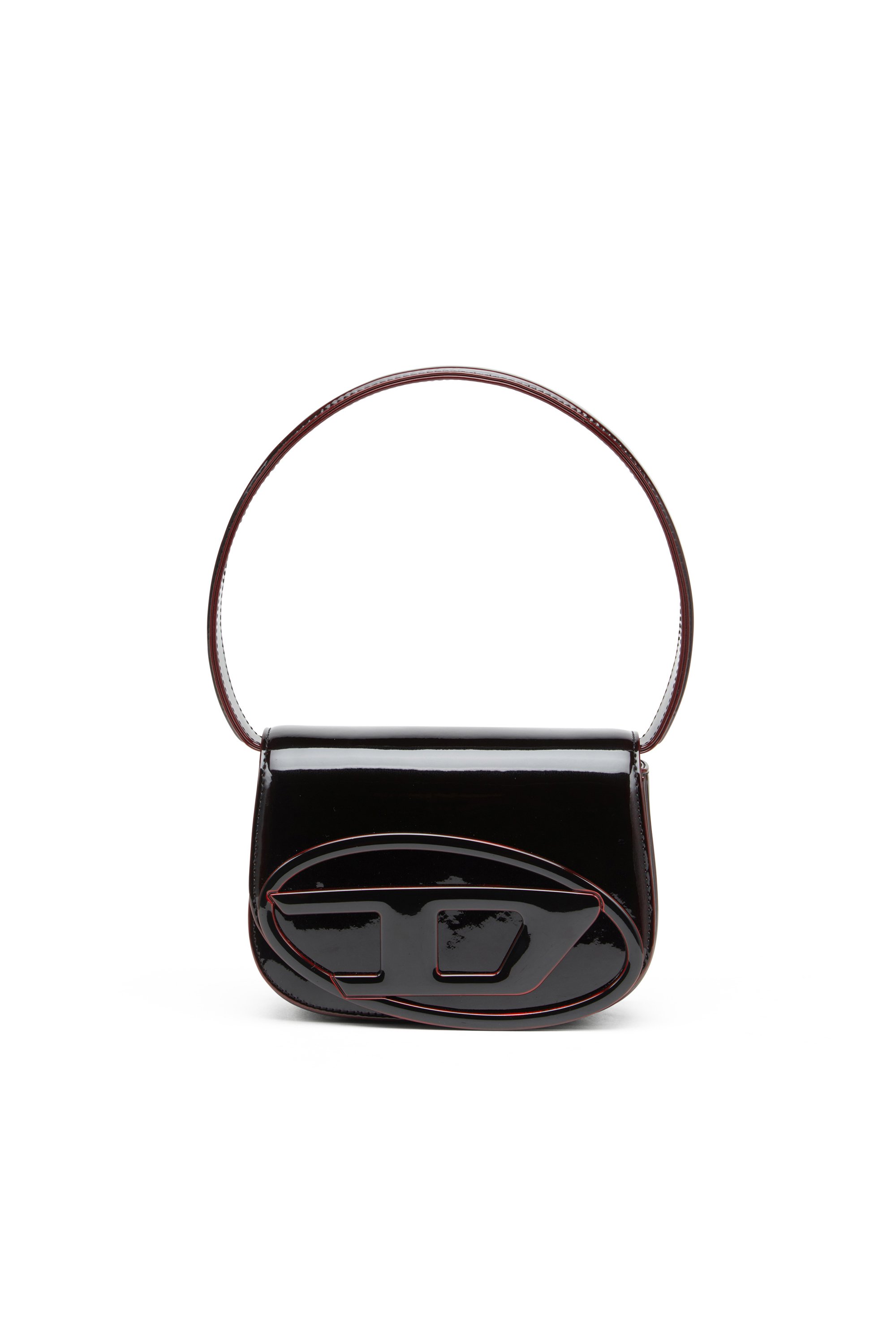 Diesel - 1DR, Woman's 1DR-Iconic 1DR bag in liquid PU in Burgundy - 2