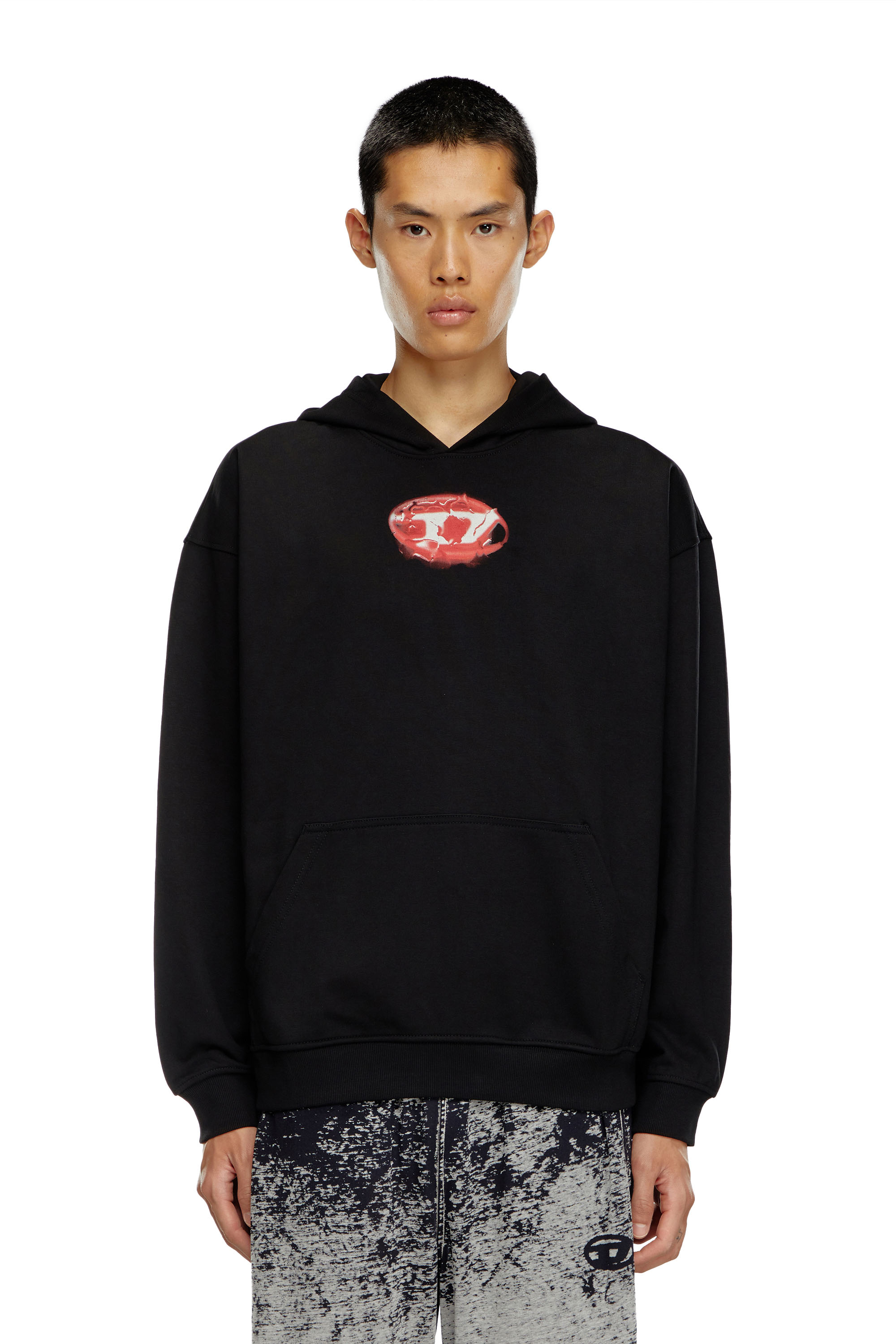 パーカー・フーディ DIESEL T Ox Hood White A122340QHAZ100A A122340QHAZ100ASS24 A08631_0HERH_141_E.jpg