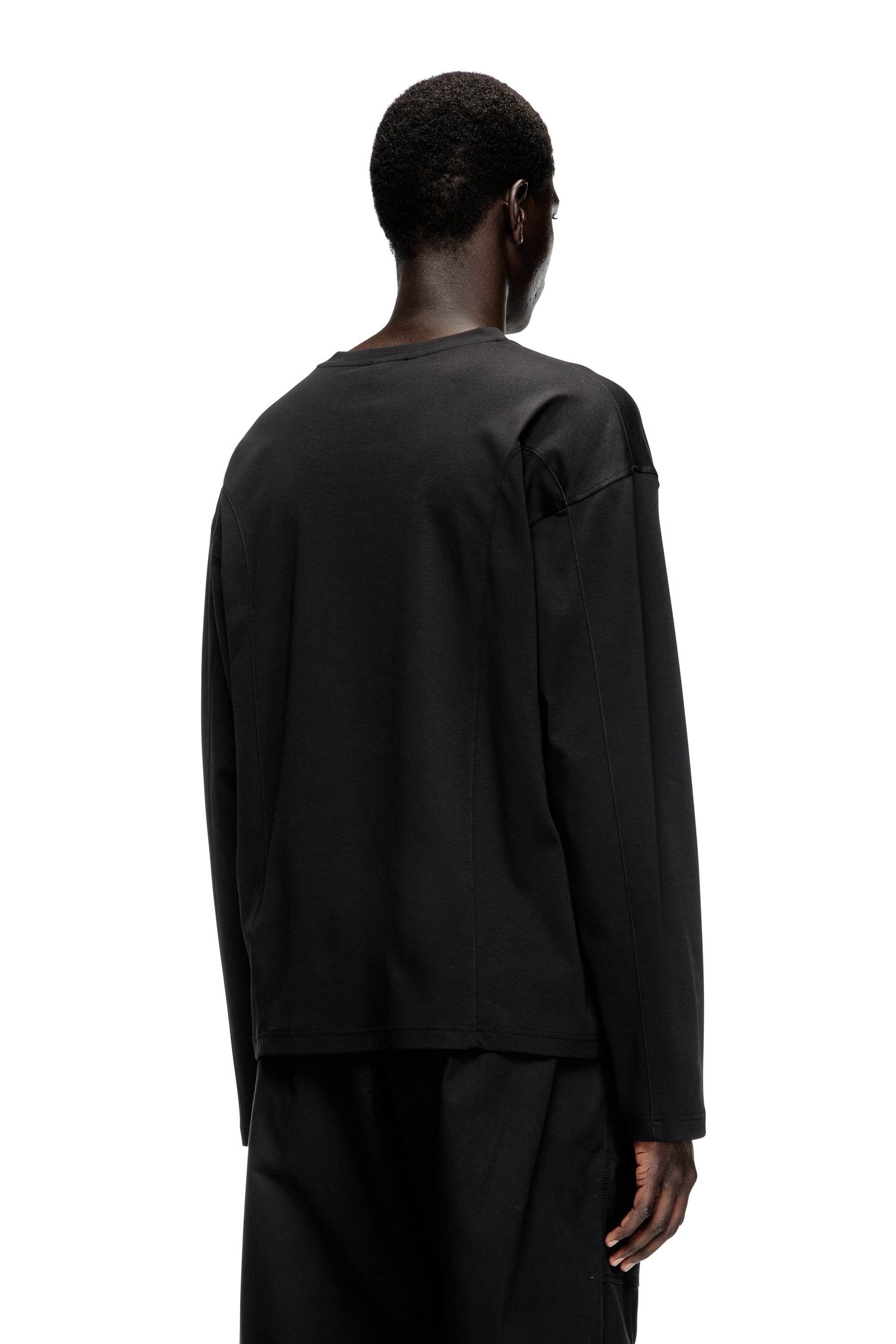 Diesel - T-BOXT-LS-INT, Camiseta de manga larga con paneles Hombre in ToBeDefined - 4