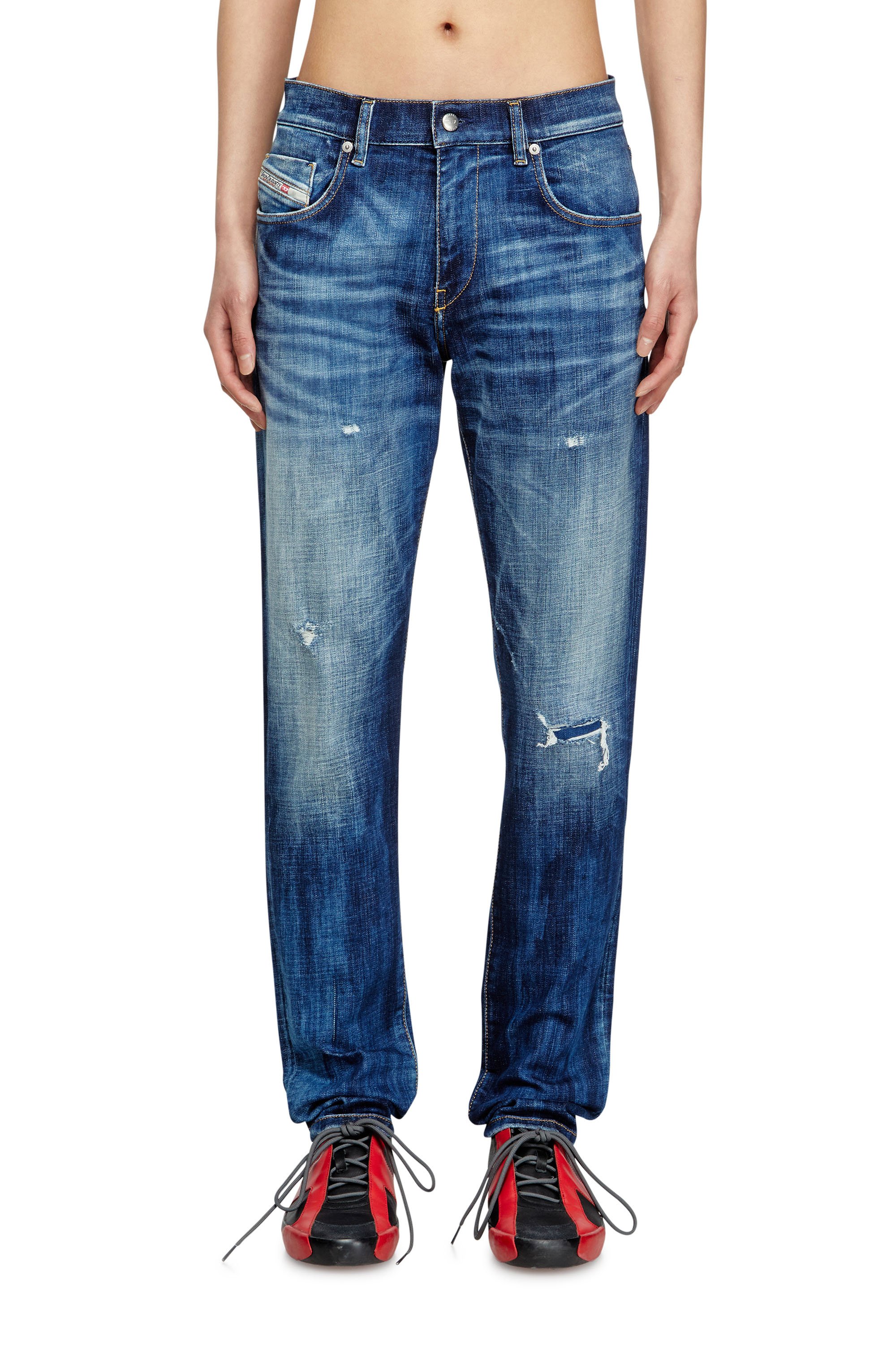 Diesel - Slim Jeans 2019 D-Strukt 09M17 Hombre, Azul Oscuro - 1