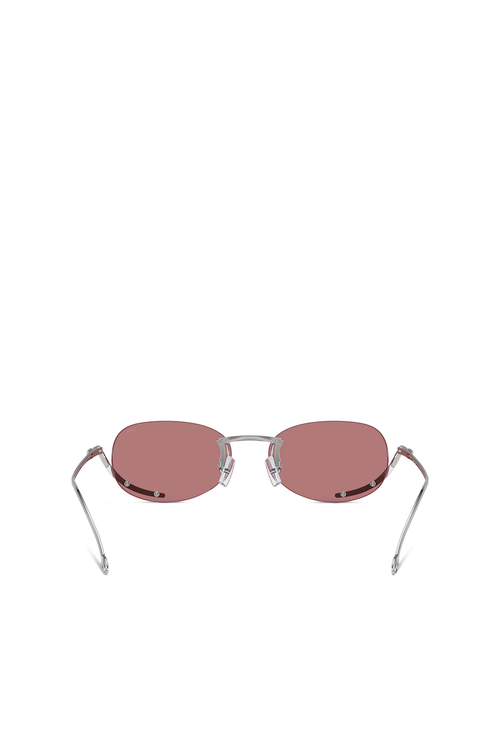 Diesel - 0DL1004, Gafas ovales Unisex in Rosa - 3