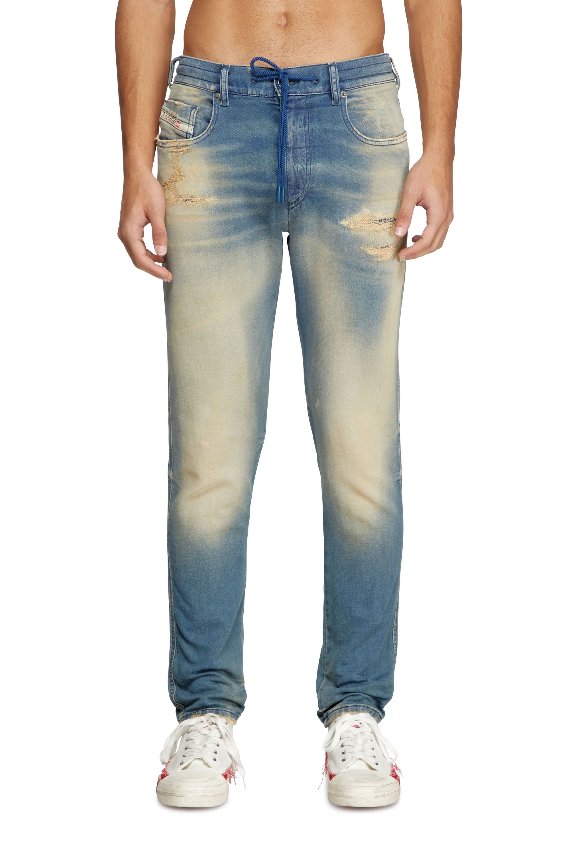 Diesel - Slim 2060 D-Strukt Joggjeans® 068PP Hombre, Azul medio - 1