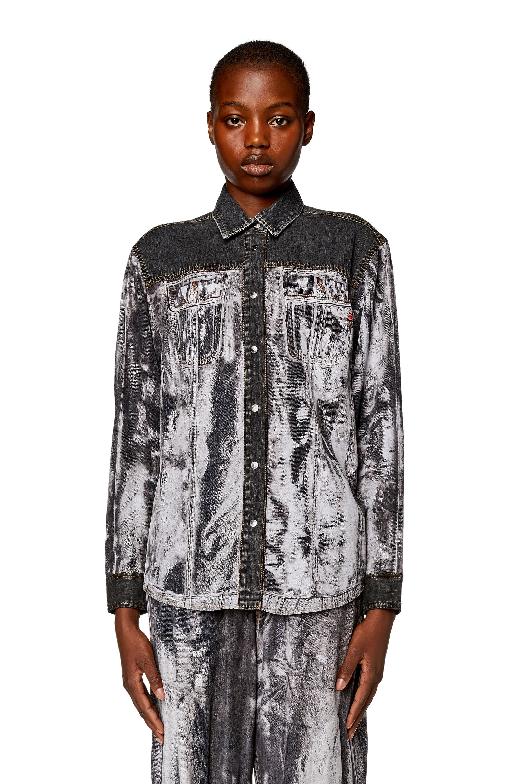 Diesel - C-GILLY-A, Negro/Gris - Image 3