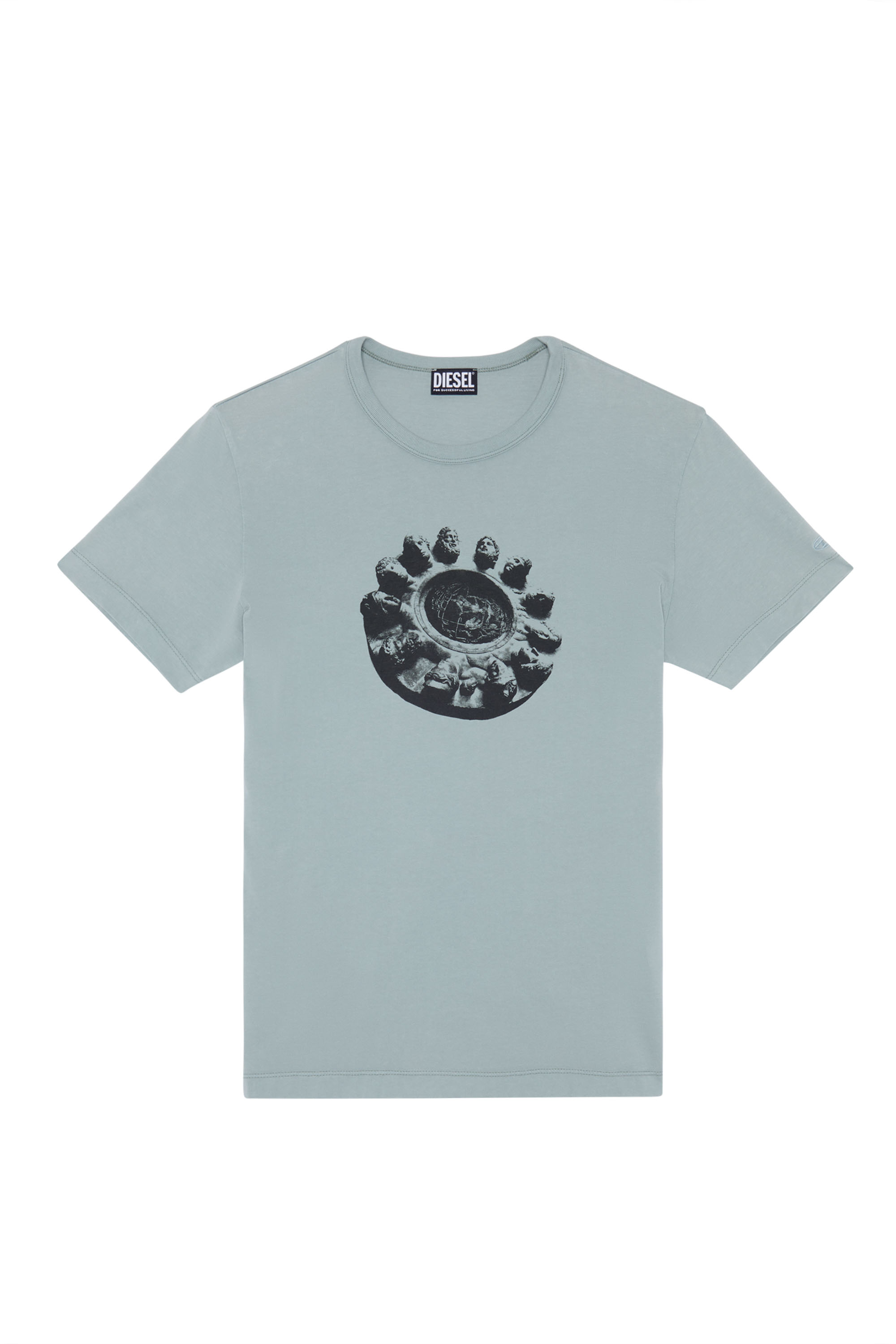 T-DIEGOR-C1, Grey - T-Shirts