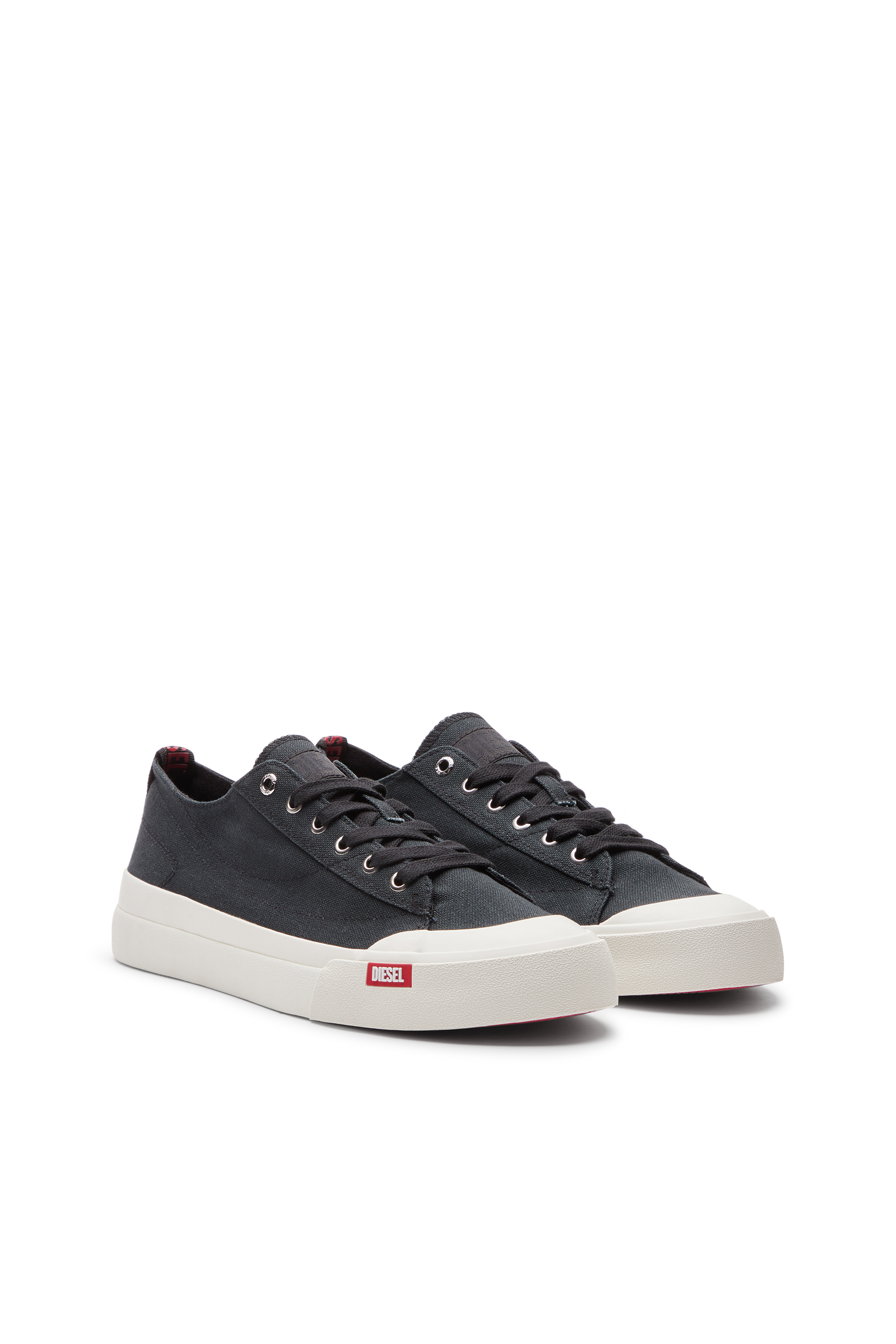 Diesel - S-ATHOS LOW, S-Athos Low-Deportivas altas de lona Hombre in Negro - 2