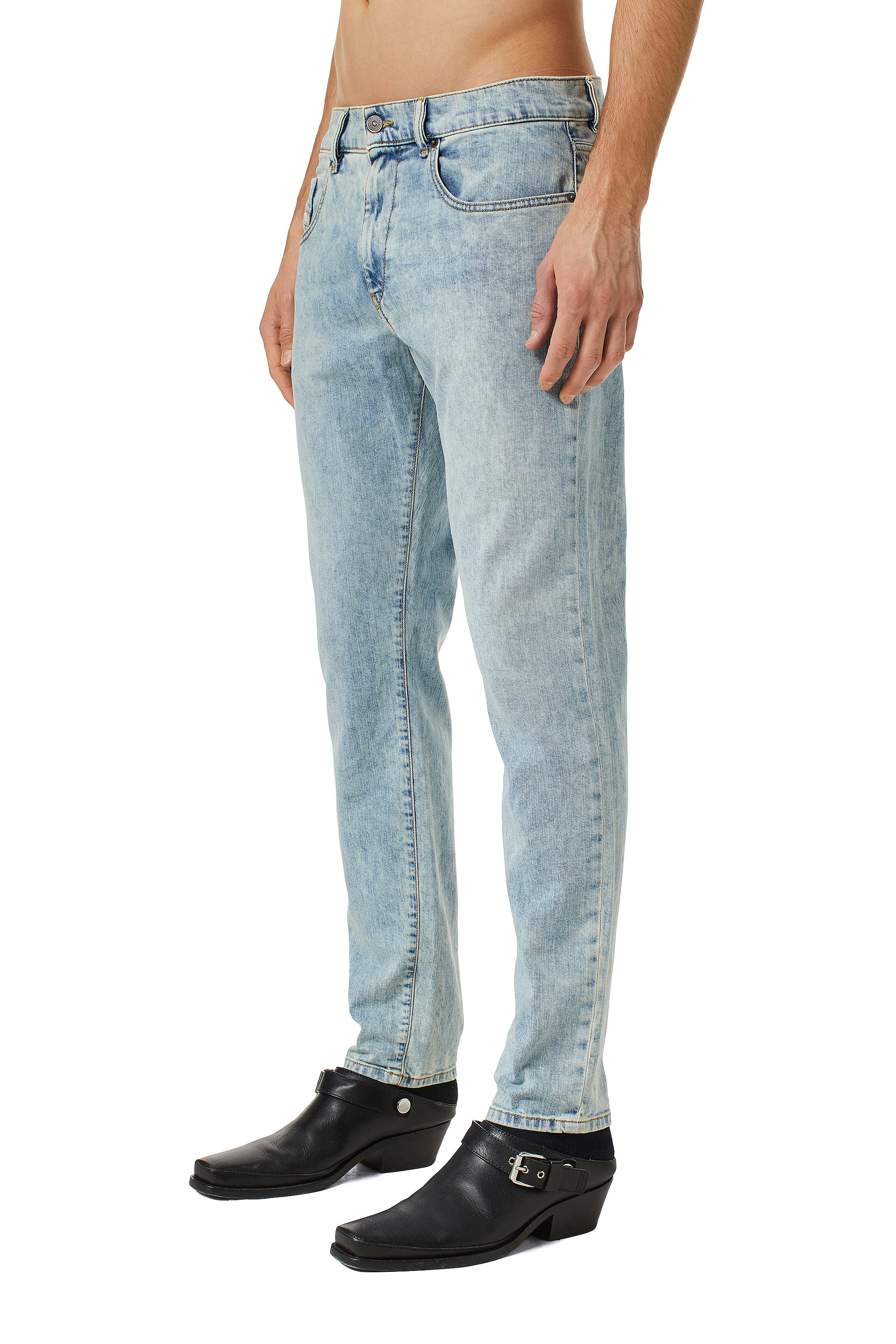 for Men DIESEL Denim Thommer Slim Jeans in Grey Save 4% Mens Clothing Jeans Bootcut jeans Grey 