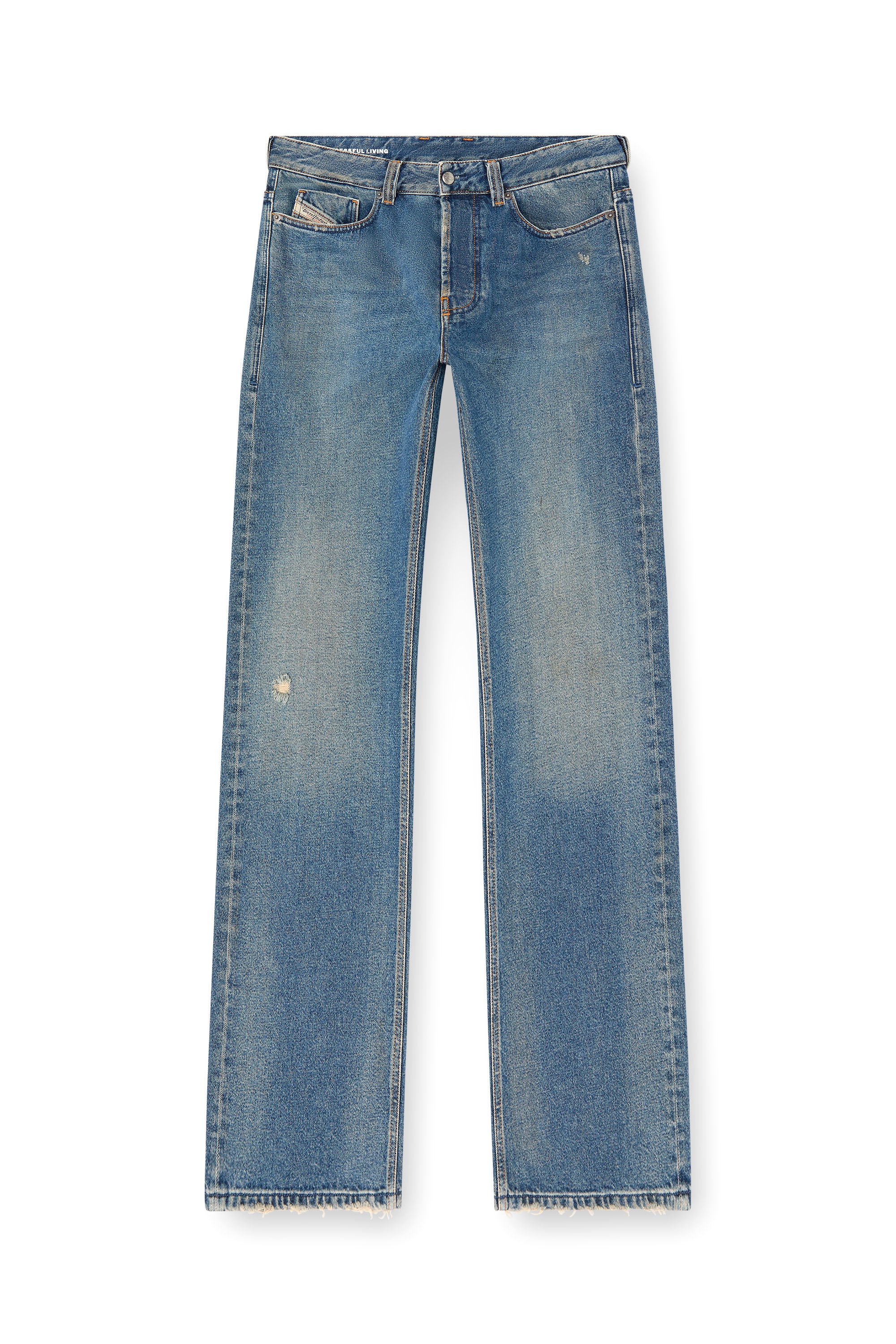 Diesel - Relaxed Jeans 1980 D-Eeper 09J79 Hombre, Azul medio - 3