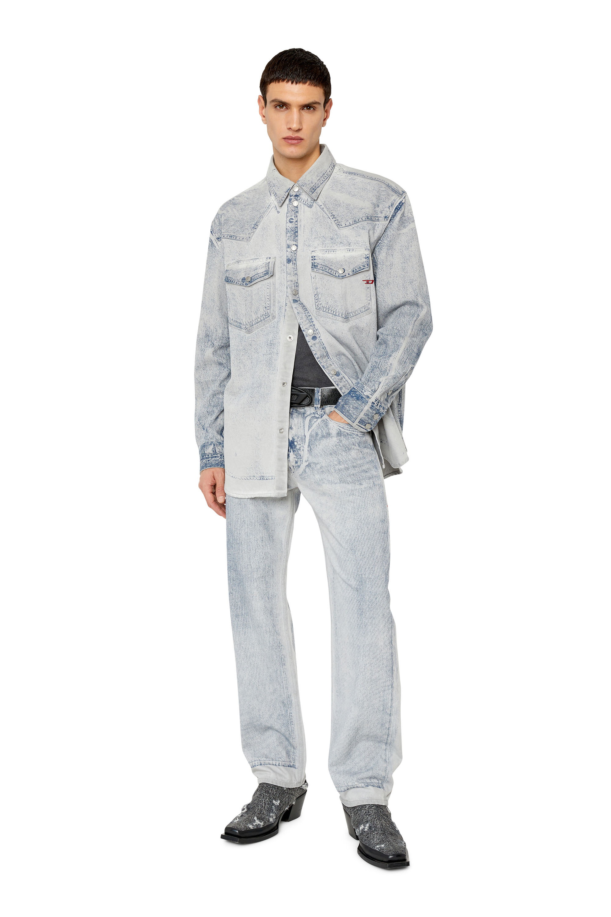 Diesel - D-OCEAN-OVER-SC, Light Grey - Image 5