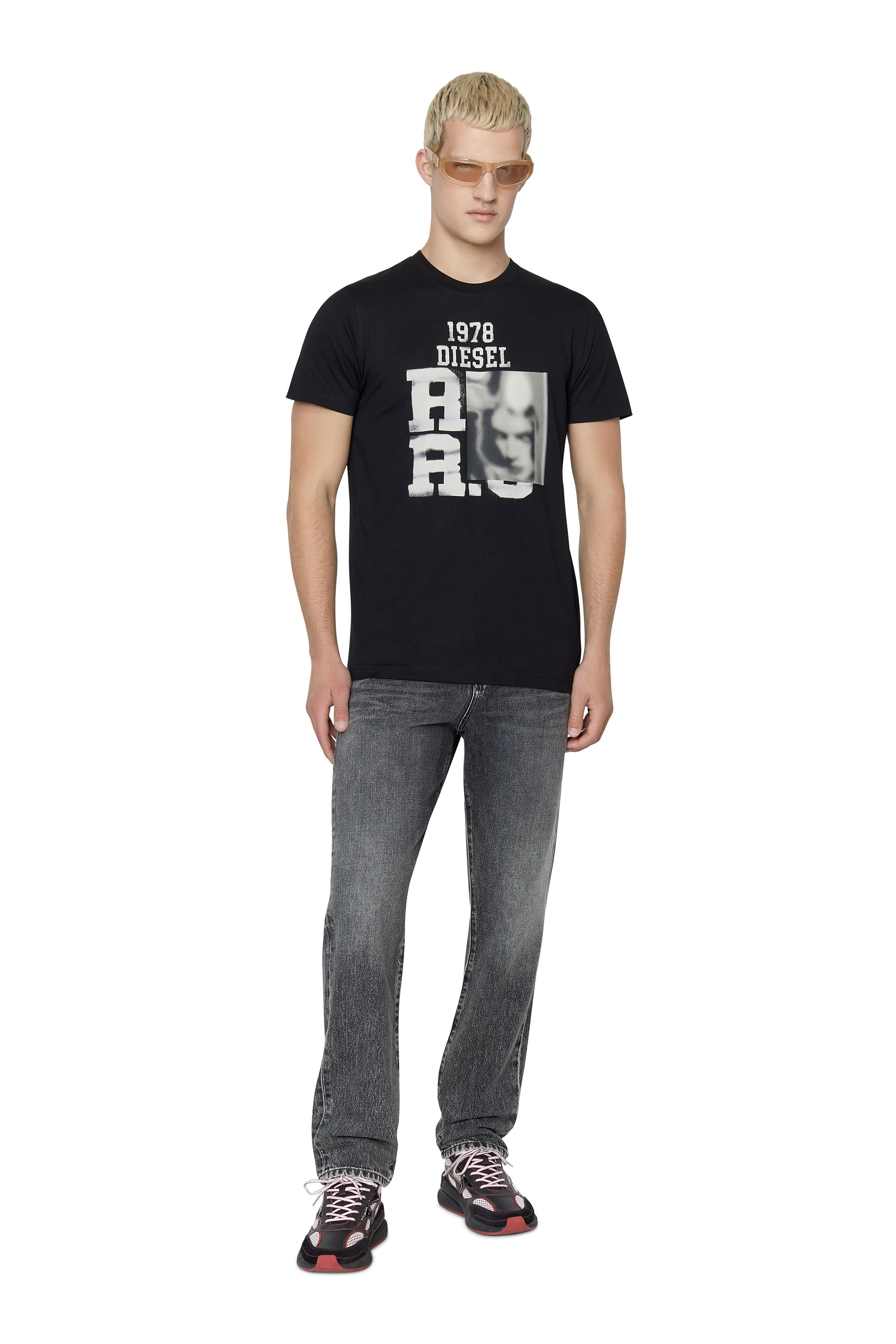 Diesel - T-DIEGOR-E13, Negro - Image 5