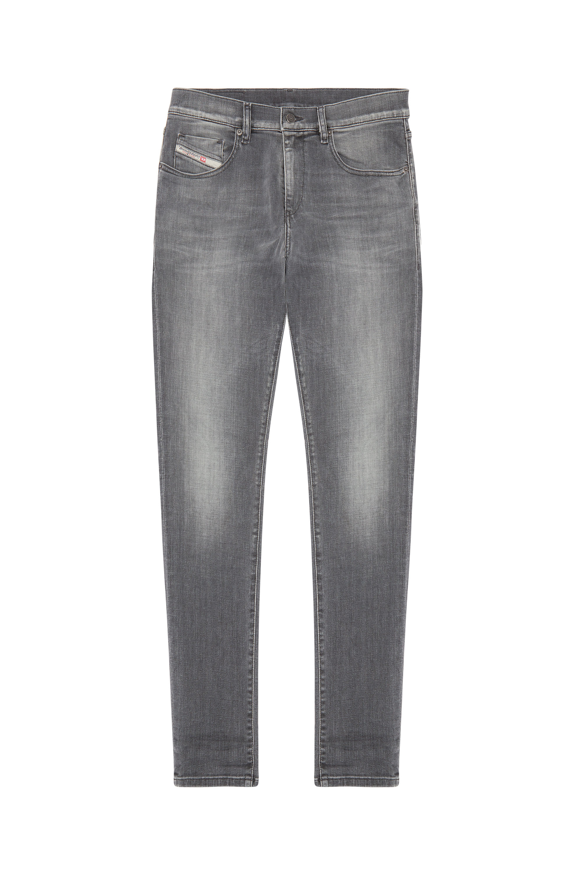 Diesel - Slim Jeans 2019 D-Strukt 09F91, Gris - Image 3