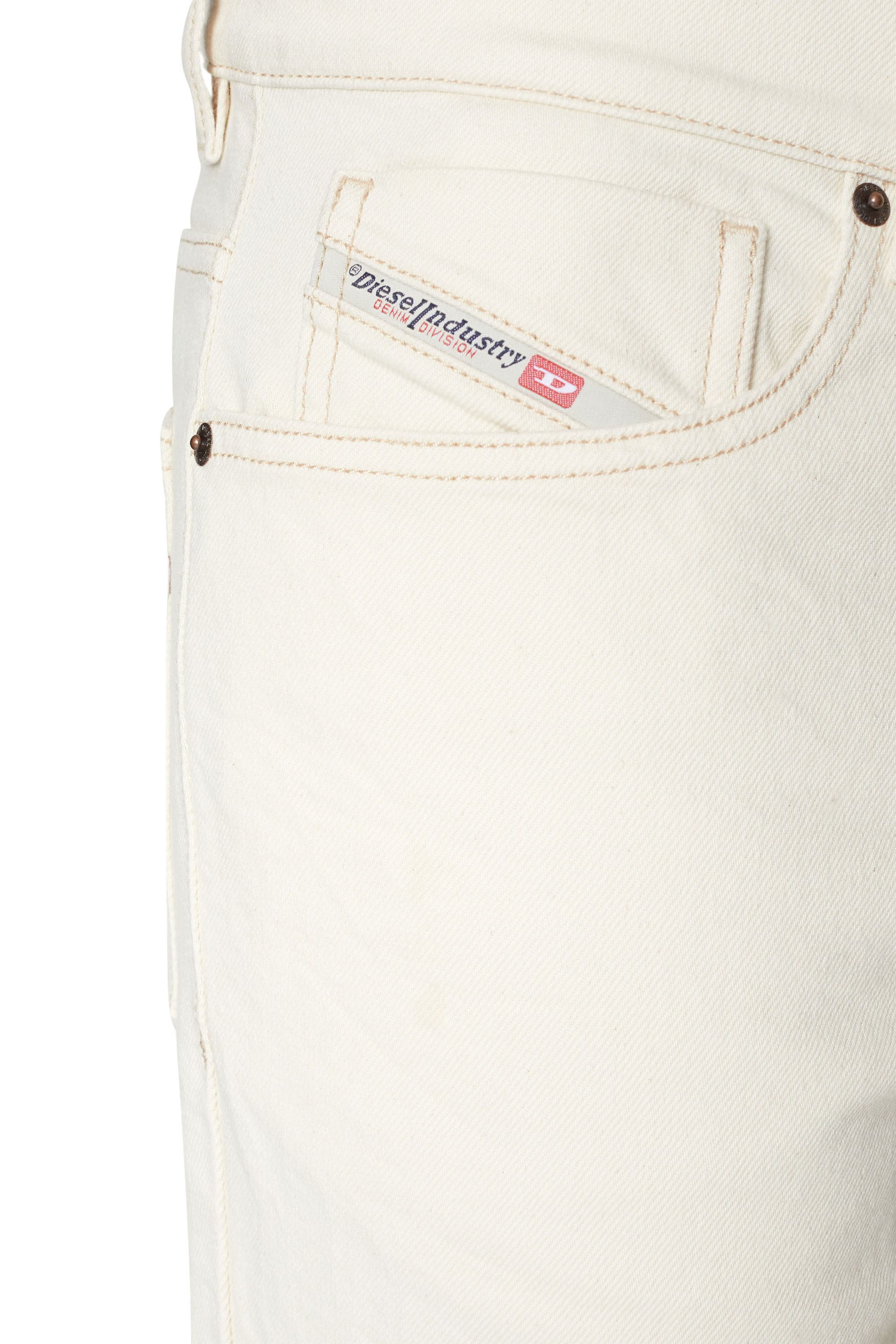 Diesel - 2005 D-FINING 09B94 Tapered Jeans, Blanco - Image 3