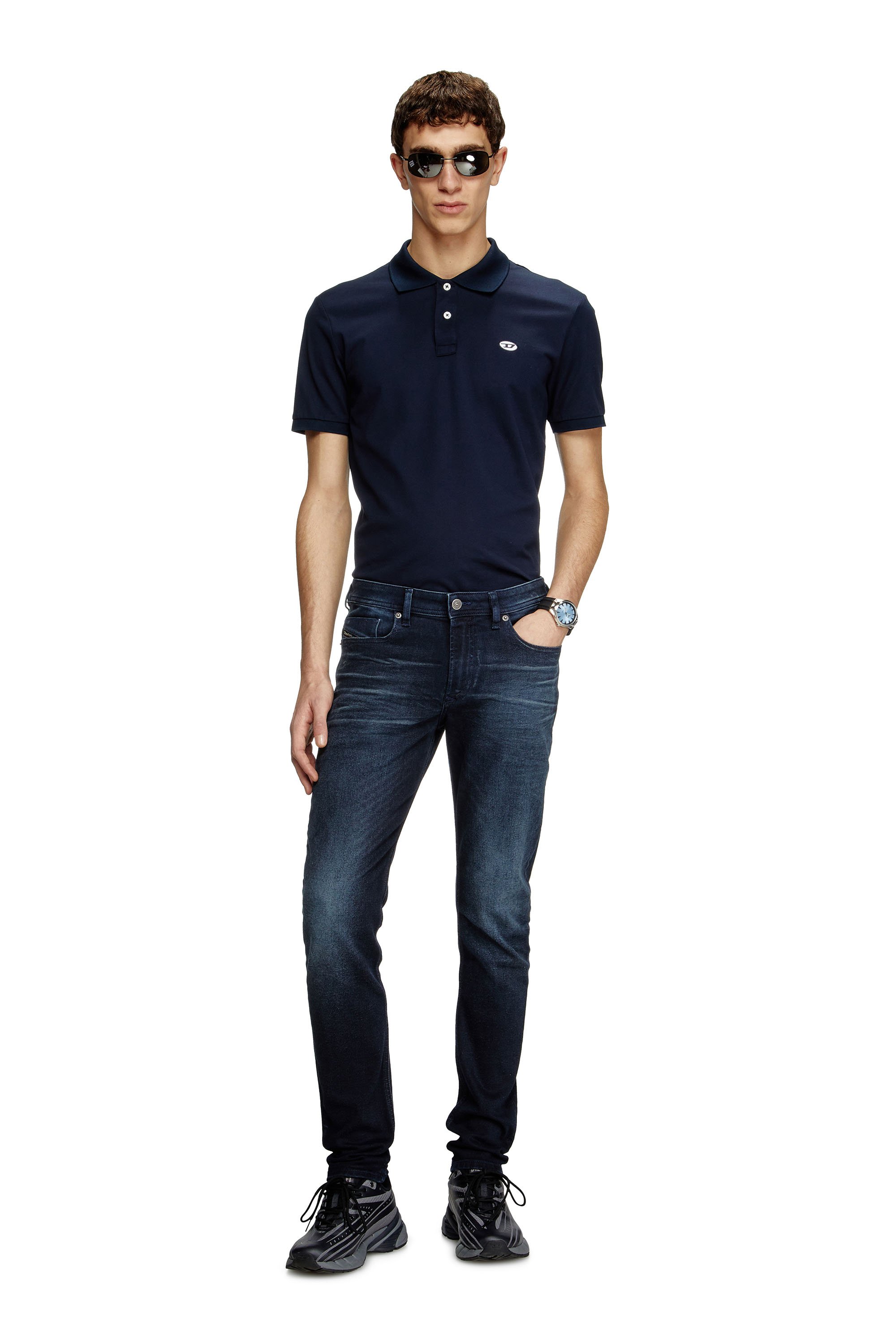 Diesel - Skinny Jeans 1979 Sleenker 0BMBU Hombre, Azul Oscuro - 2