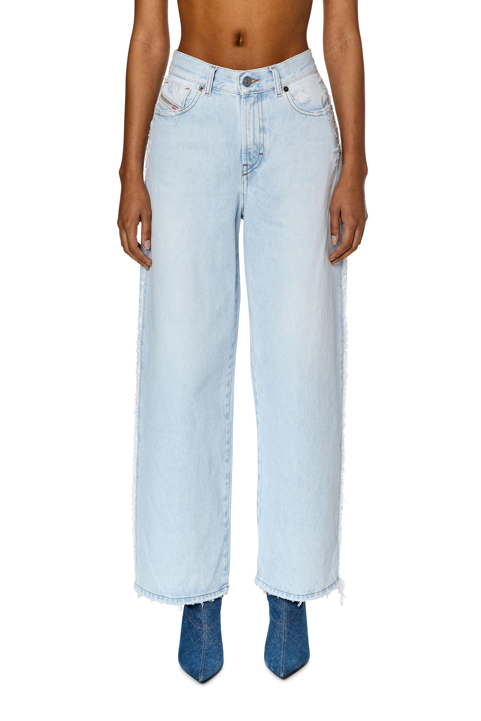 Diesel - Bootcut and Flare Jeans 2000 Widee 007M7, Light Blue - Image 2