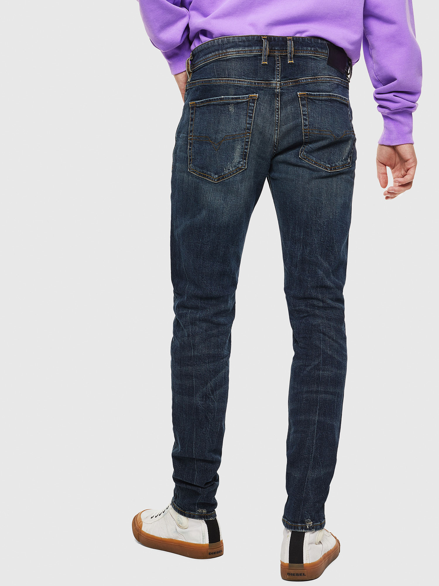 SLEENKER-X 069GC Men: Skinny Dark blue Jeans | Diesel