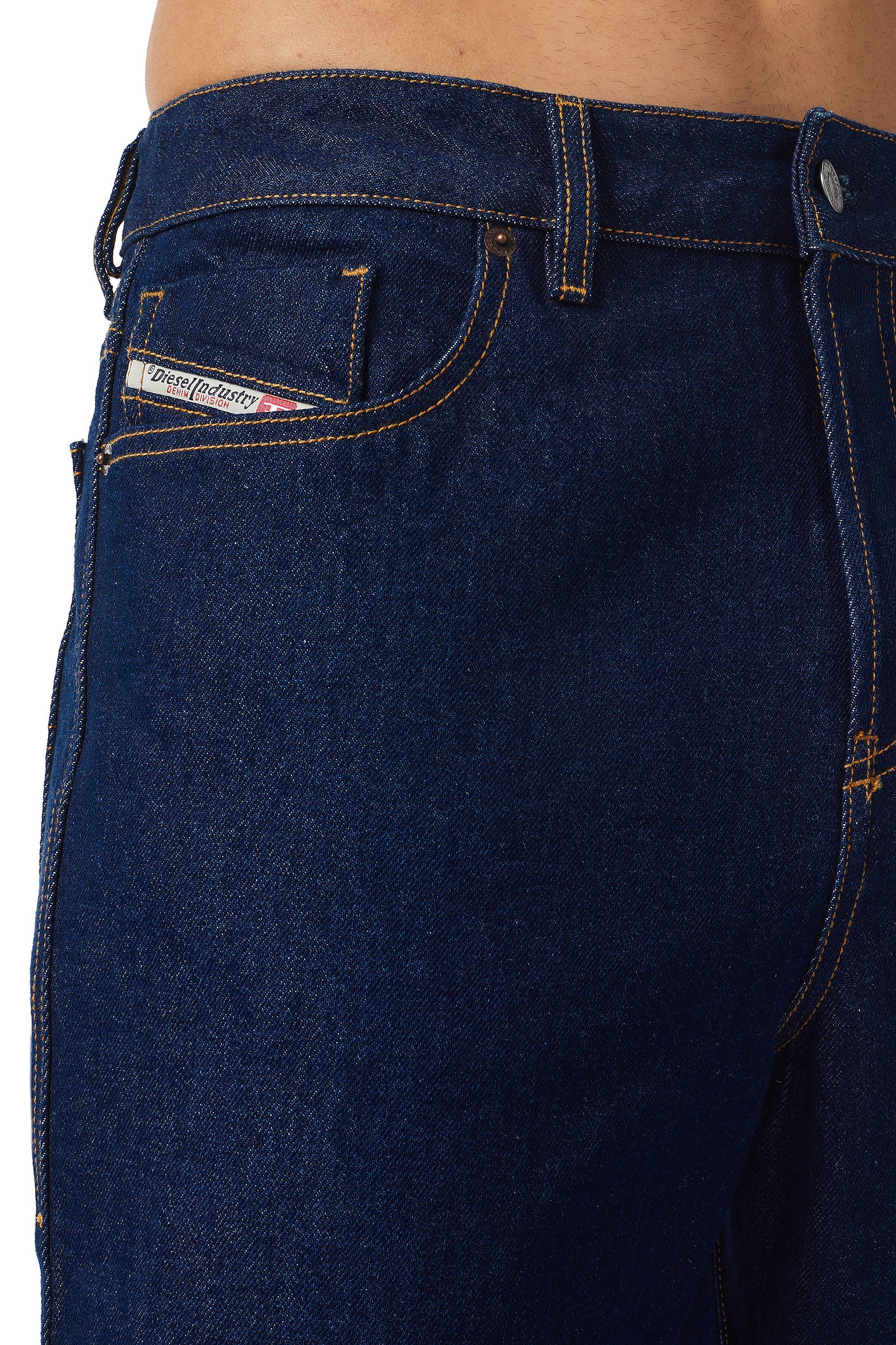 Diesel - 1955 007A5 Straight Jeans, Azul Oscuro - Image 4