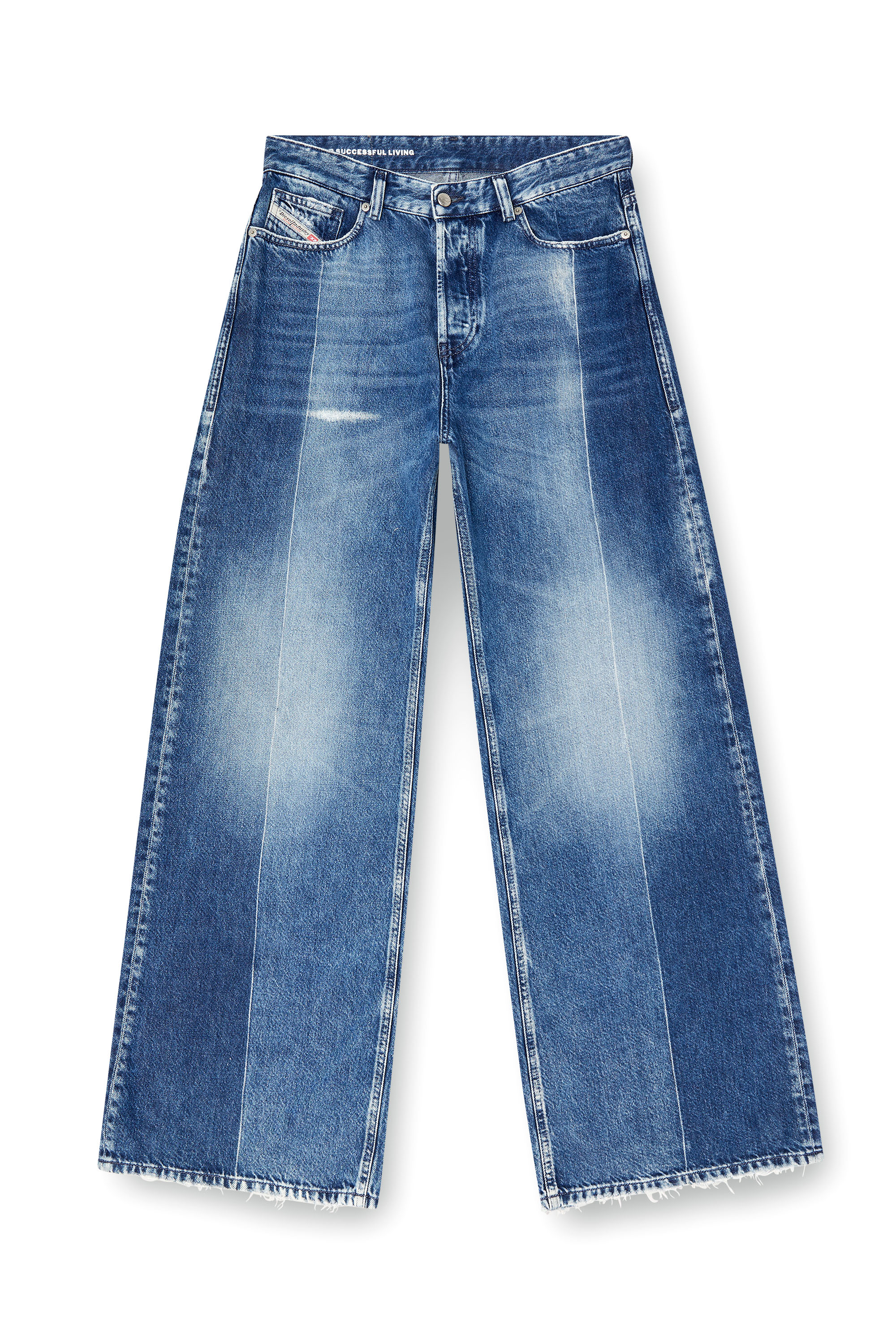 Diesel - Relaxed Jeans 1996 D-Sire 09L48 Mujer, Azul medio - 3