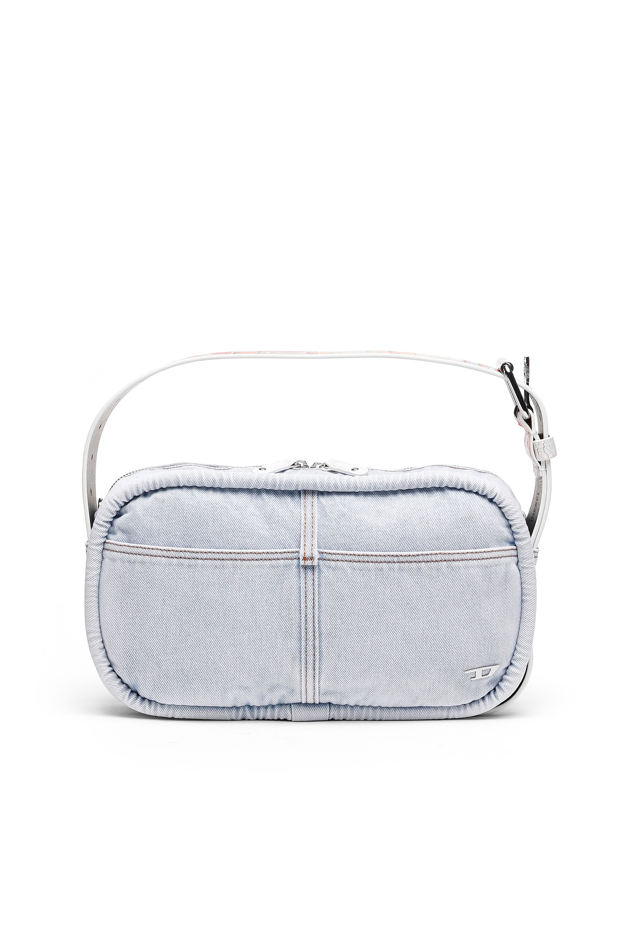 Épure XS Crossbody bag Navy/White - Leather (10213HCZG34