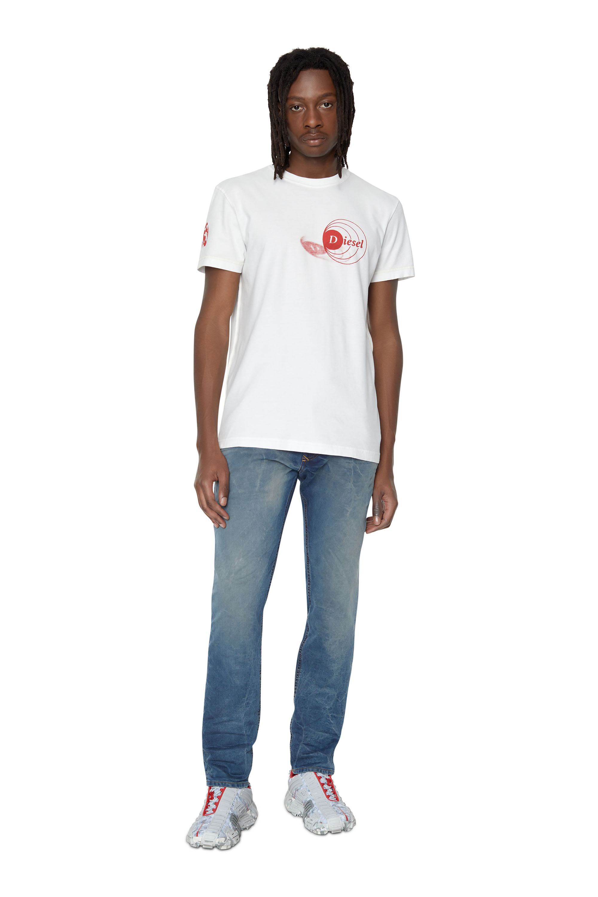Diesel - Krooley JoggJeans® 068BD Tapered, Medium blue - Image 5