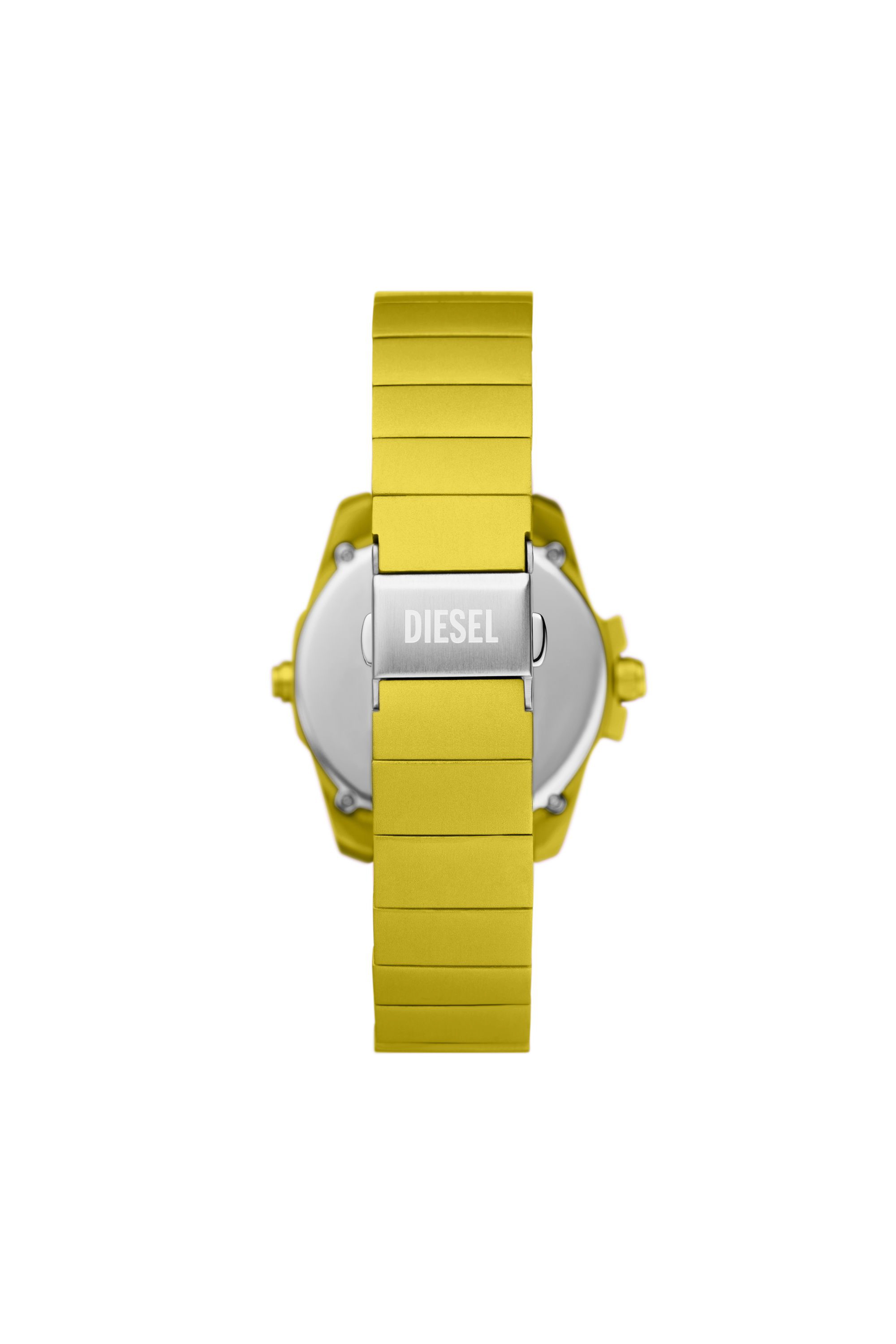 Diesel - DZ2207 WATCH, Man Baby chief digital yellow aluminum watch in Yellow - Image 2