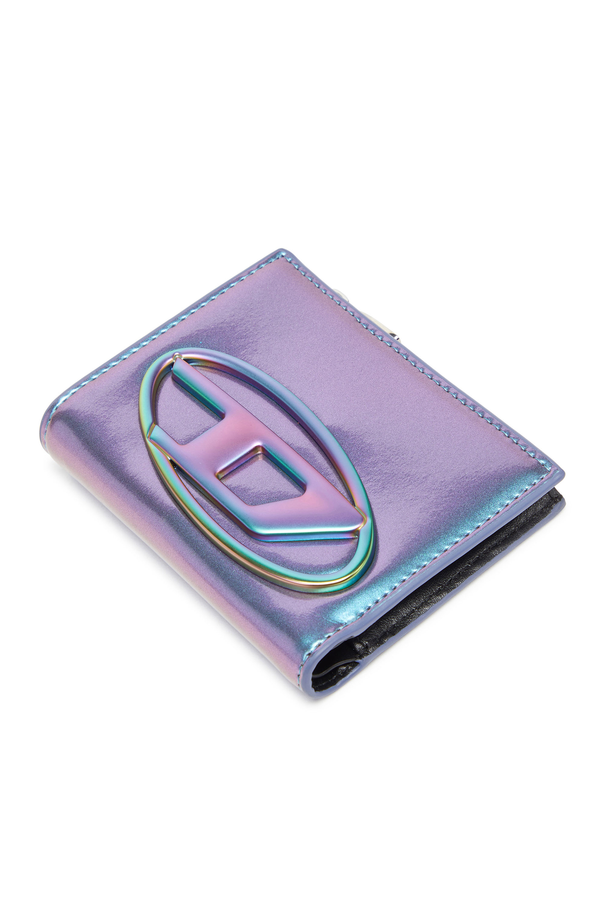 Women's Small iridescent wallet | Blue | Diesel