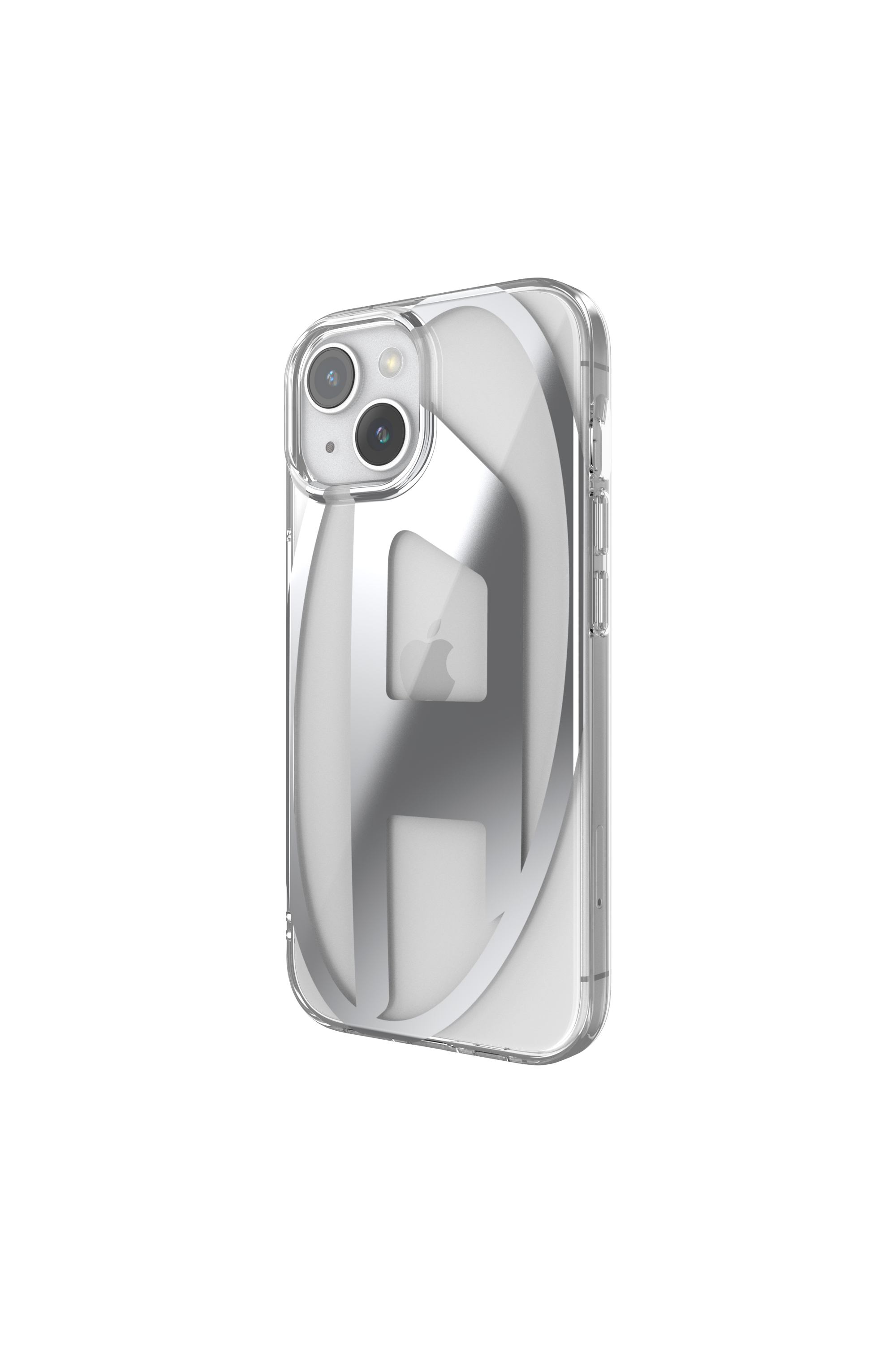 Diesel - 54201 MOULDED CASE, Unisex Clear Case, iPhone 15 in Silver - Image 4