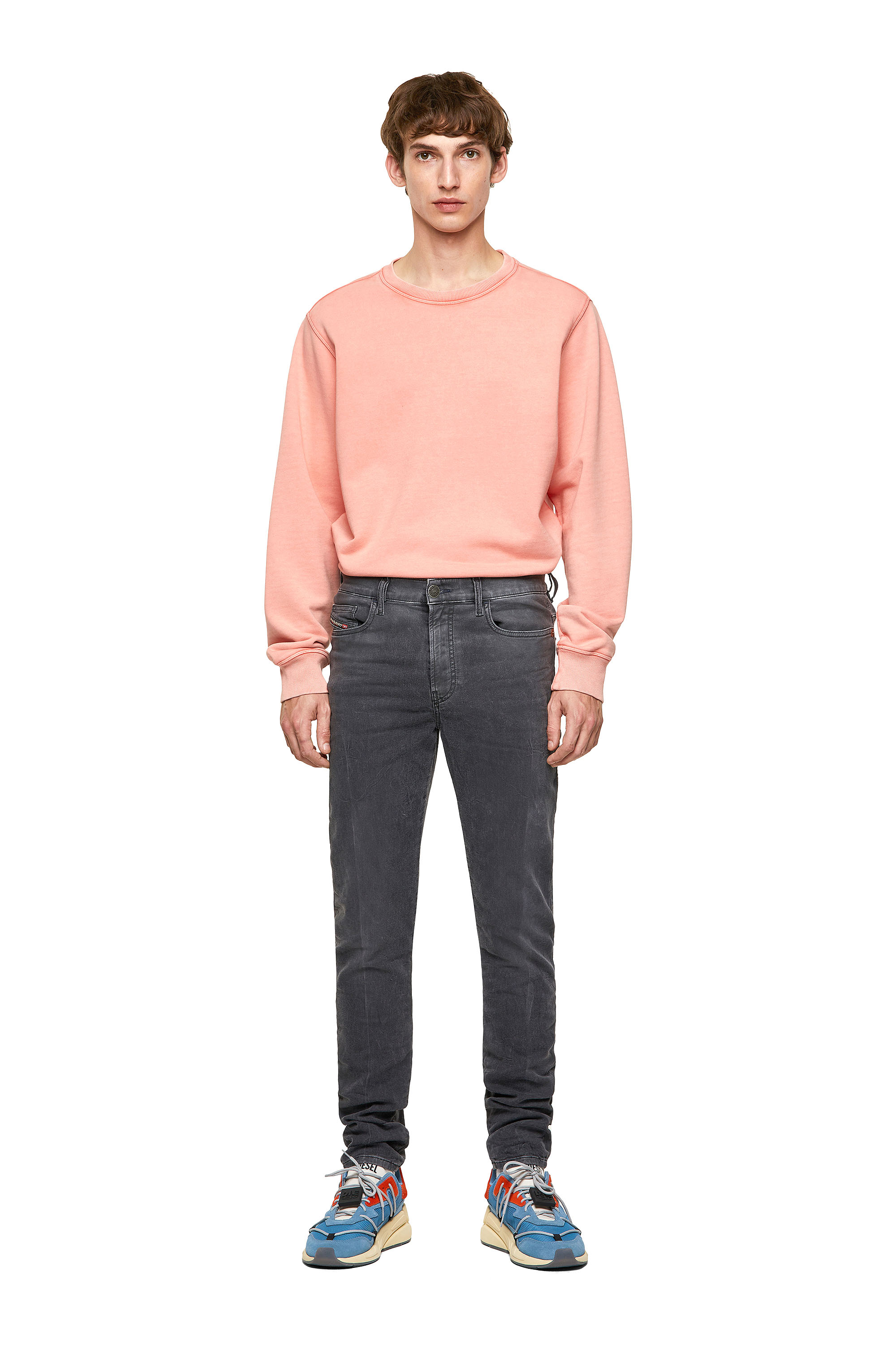 D-Amny JoggJeans® 09A74 Skinny, Negro/Gris oscuro Diesel - D-Amny JoggJeans® 09A74 Skinny, Negro/Gris oscuro - Image 1