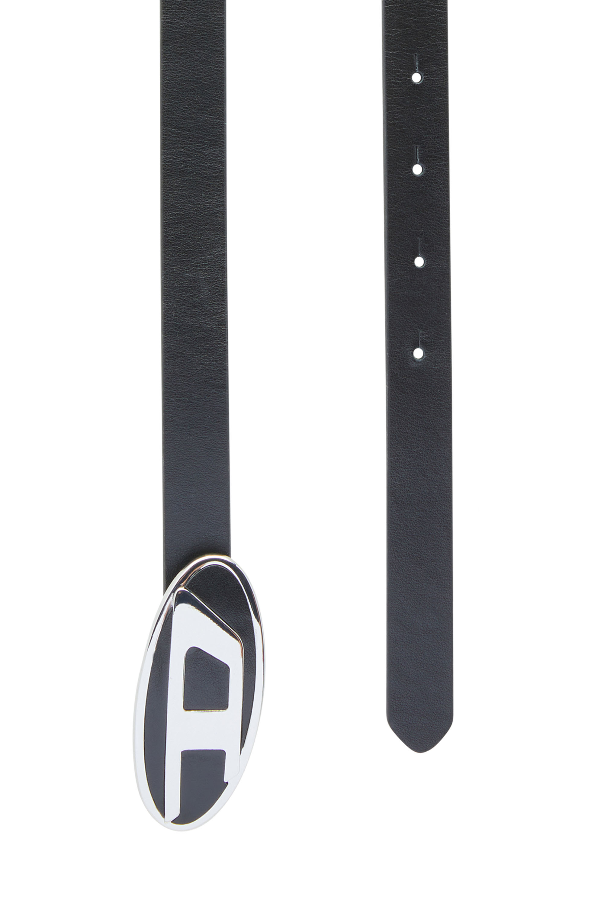 DIESEL B1DR 20 ヘルト OVALDLOGOB1DRX09972P6364 T8013 B-1DR 20 Woman: Leather belt with oval D buckle | Diesel