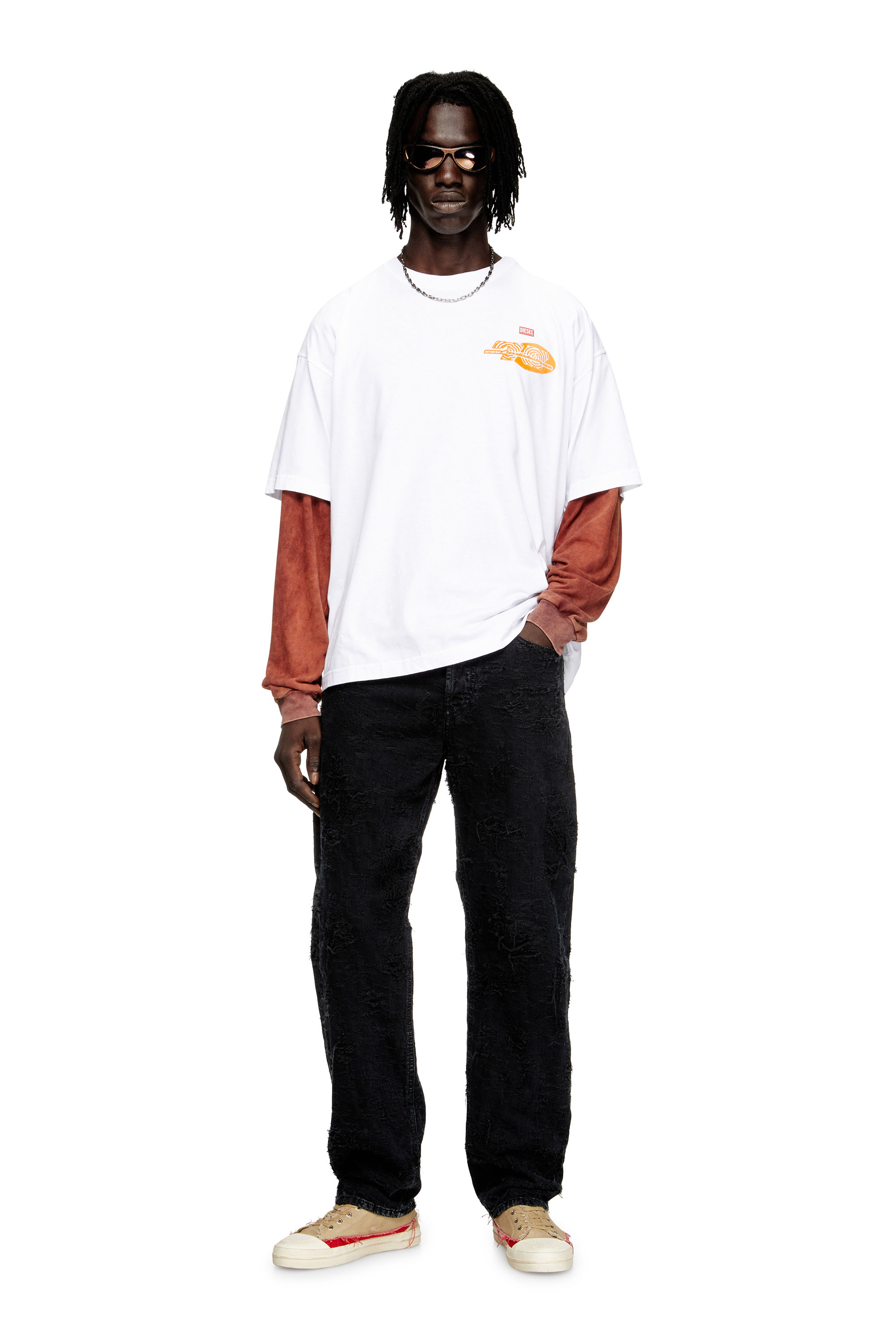 DIESEL Tシャツ A14947_0NIAR_100_I.jpg