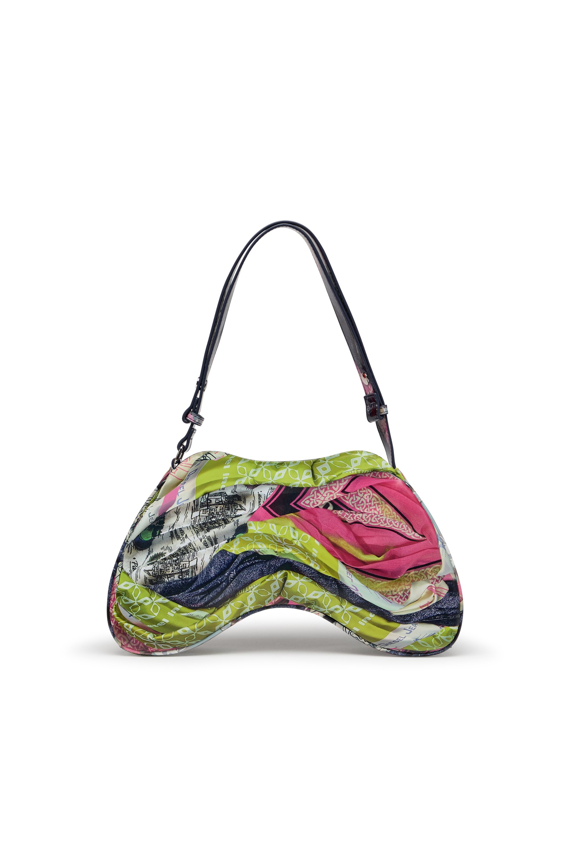 Diesel - PLAY SHOULDER, Play-Bolso de hombro brillante Mujer in Multicolor - 2