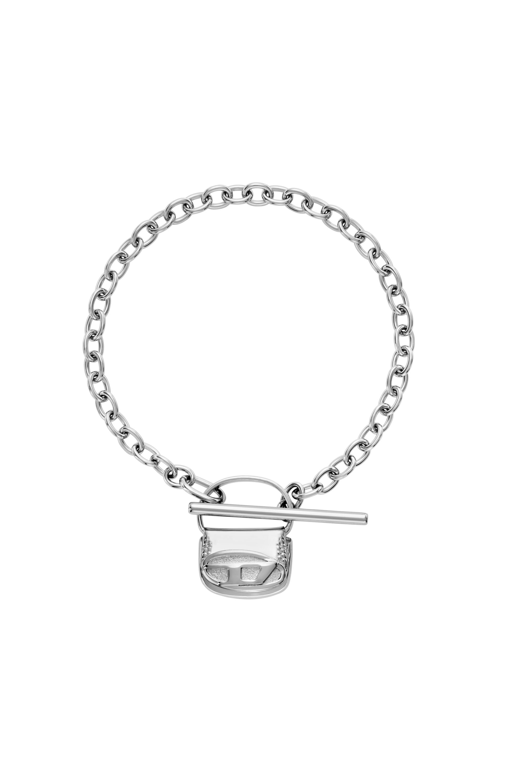 Diesel - DX1592040 JEWEL, Pulsera de acero inoxidable Unisex in Plateado - 1