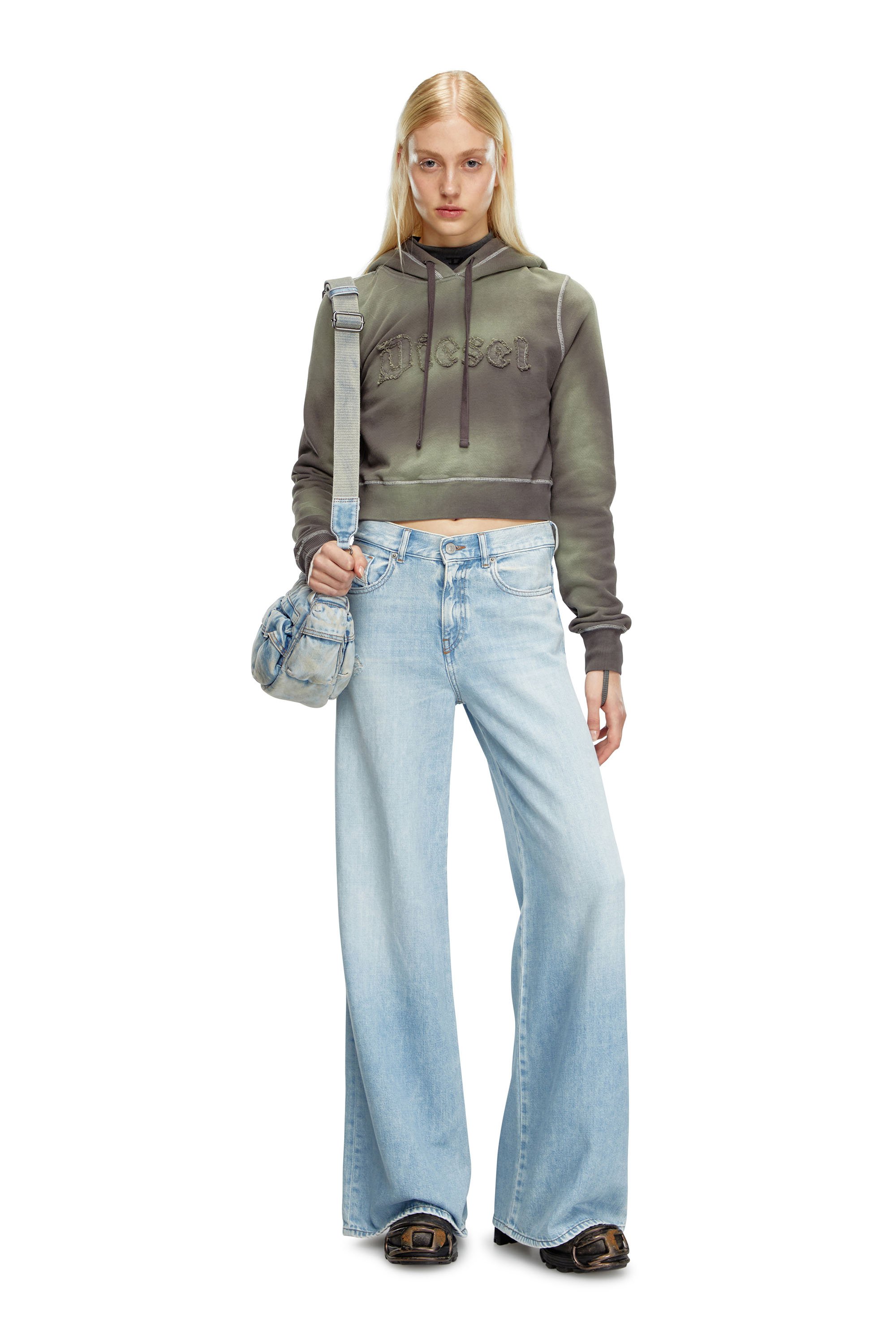 Diesel - Bootcut and Flare Jeans 1978 D-Akemi 068MQ, Azul Claro - Image 1
