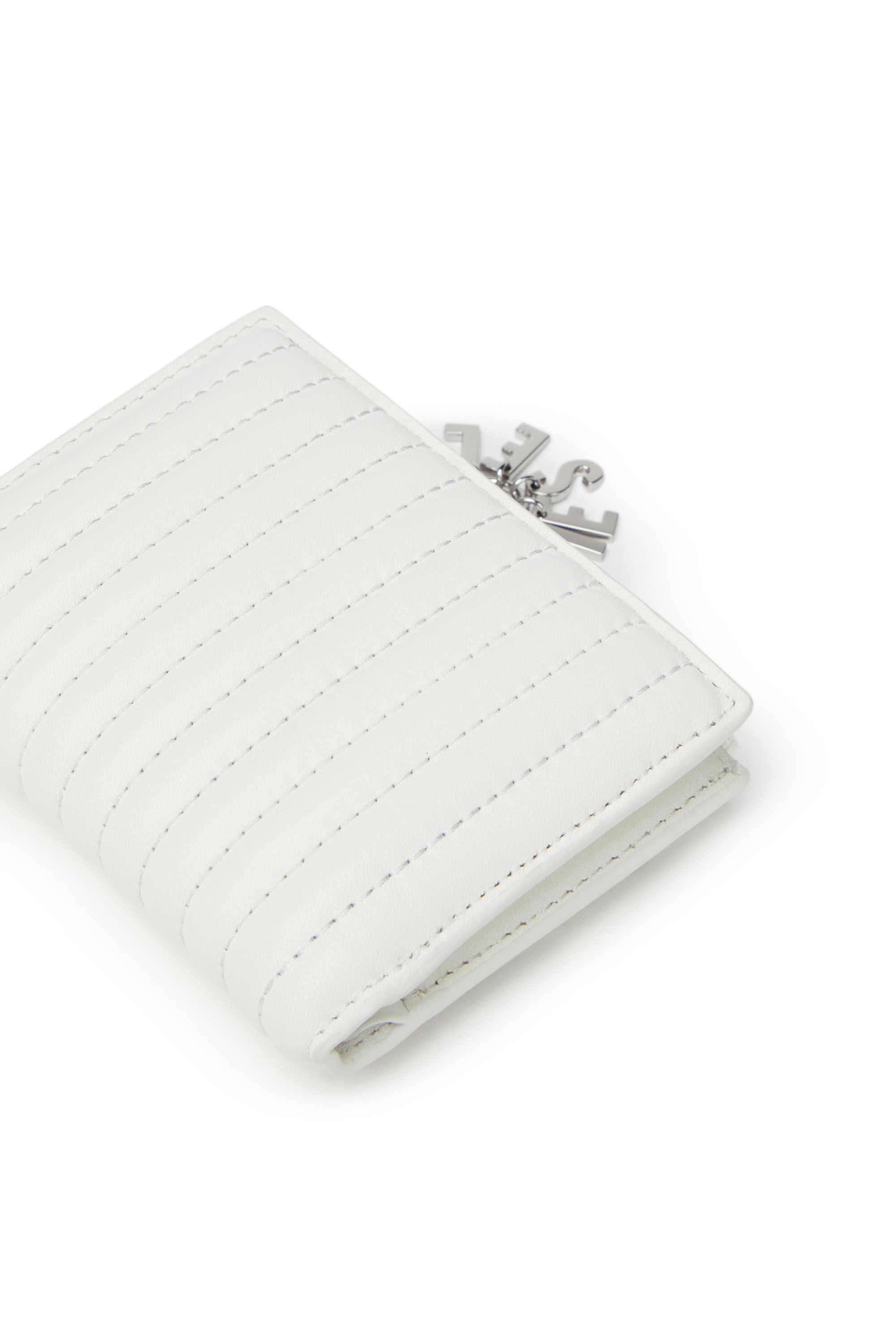 Diesel - BI-FOLD ZIP, Blanco - Image 4