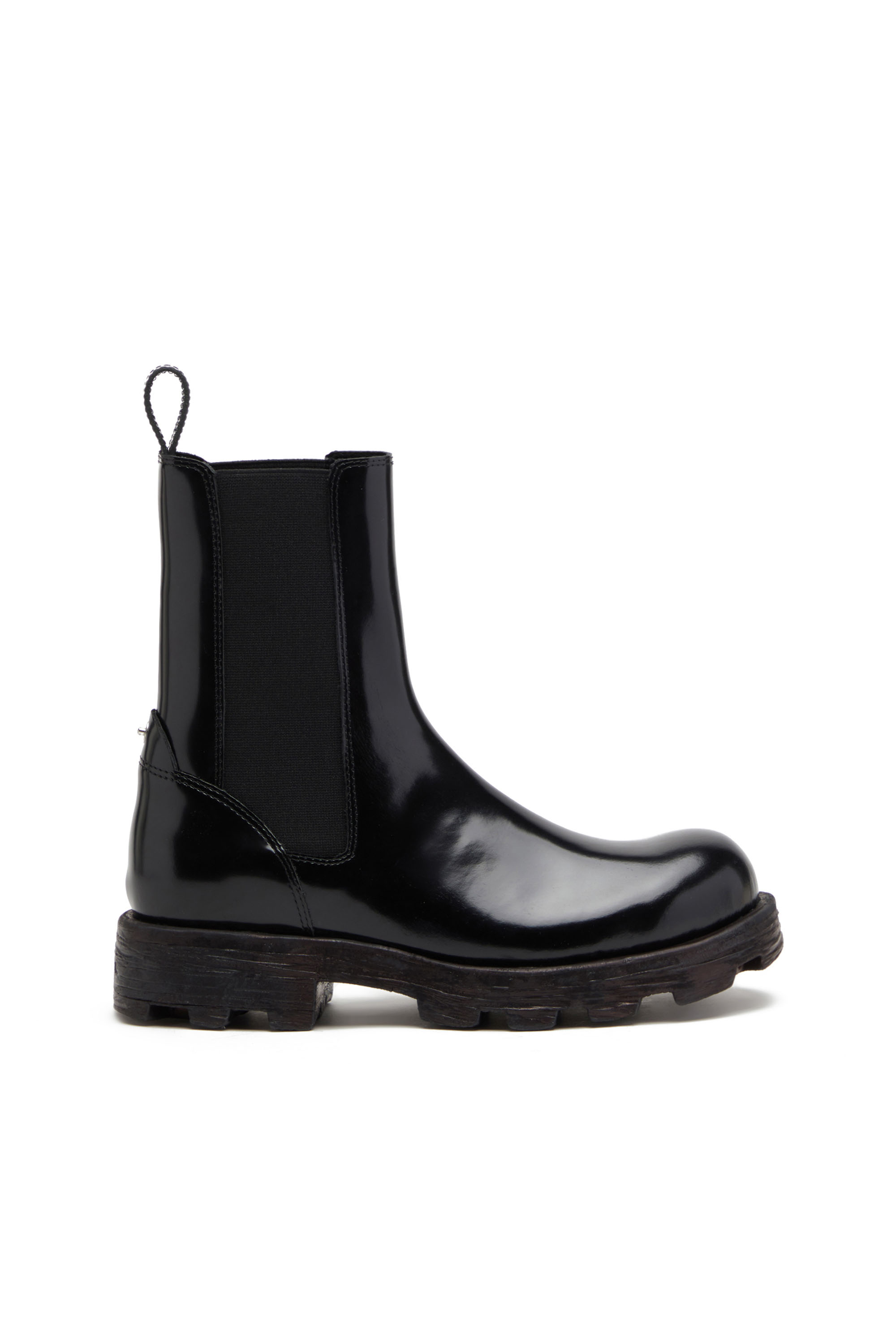 D-HAMMER CH W Woman: Oiled leather boots with lug sole | Diesel