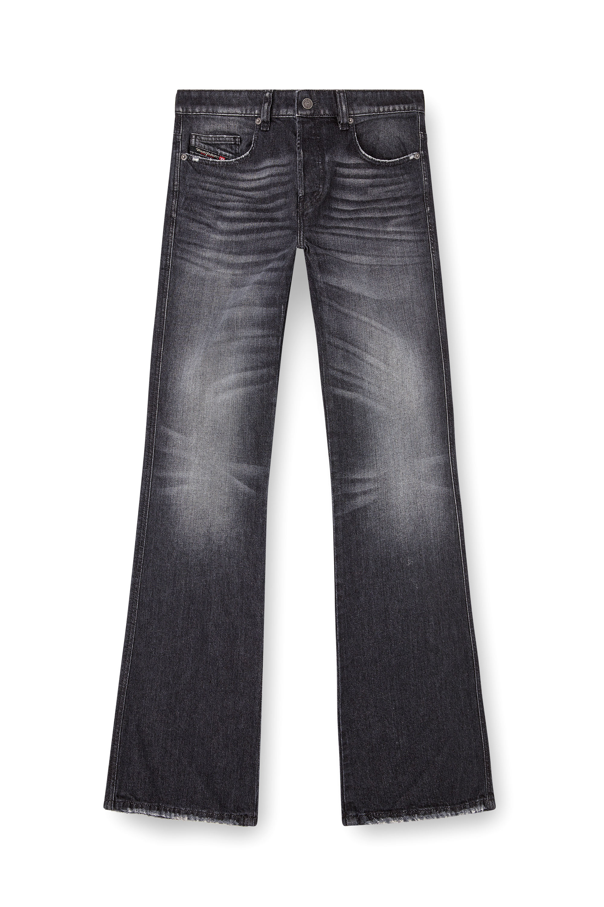 Diesel - Man's Bootcut Jeans 1998 D-Buck 09L50, Black/Dark grey - 1