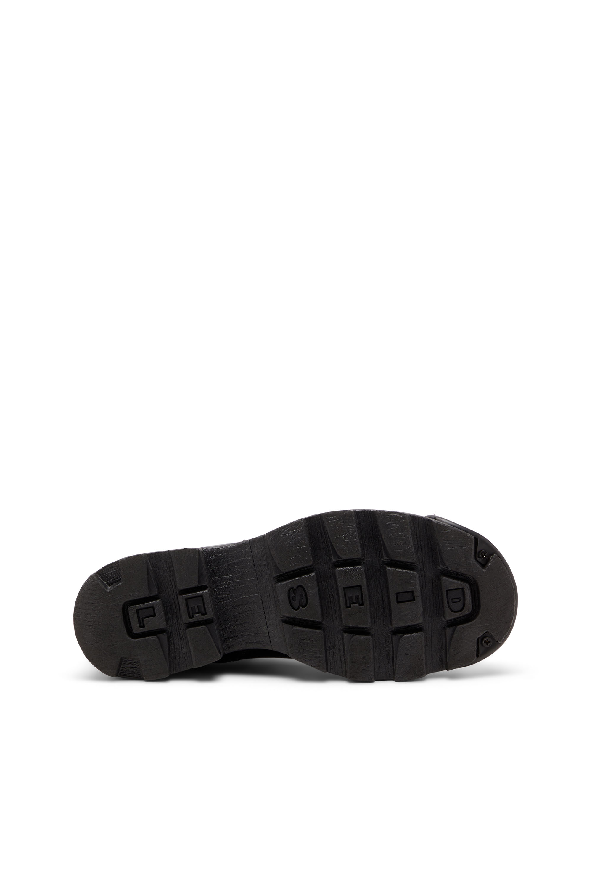 Diesel - D-HAMMER BT ZIP D, D-Hammer - Botas de cuero con cremallera Hombre in Negro - 4