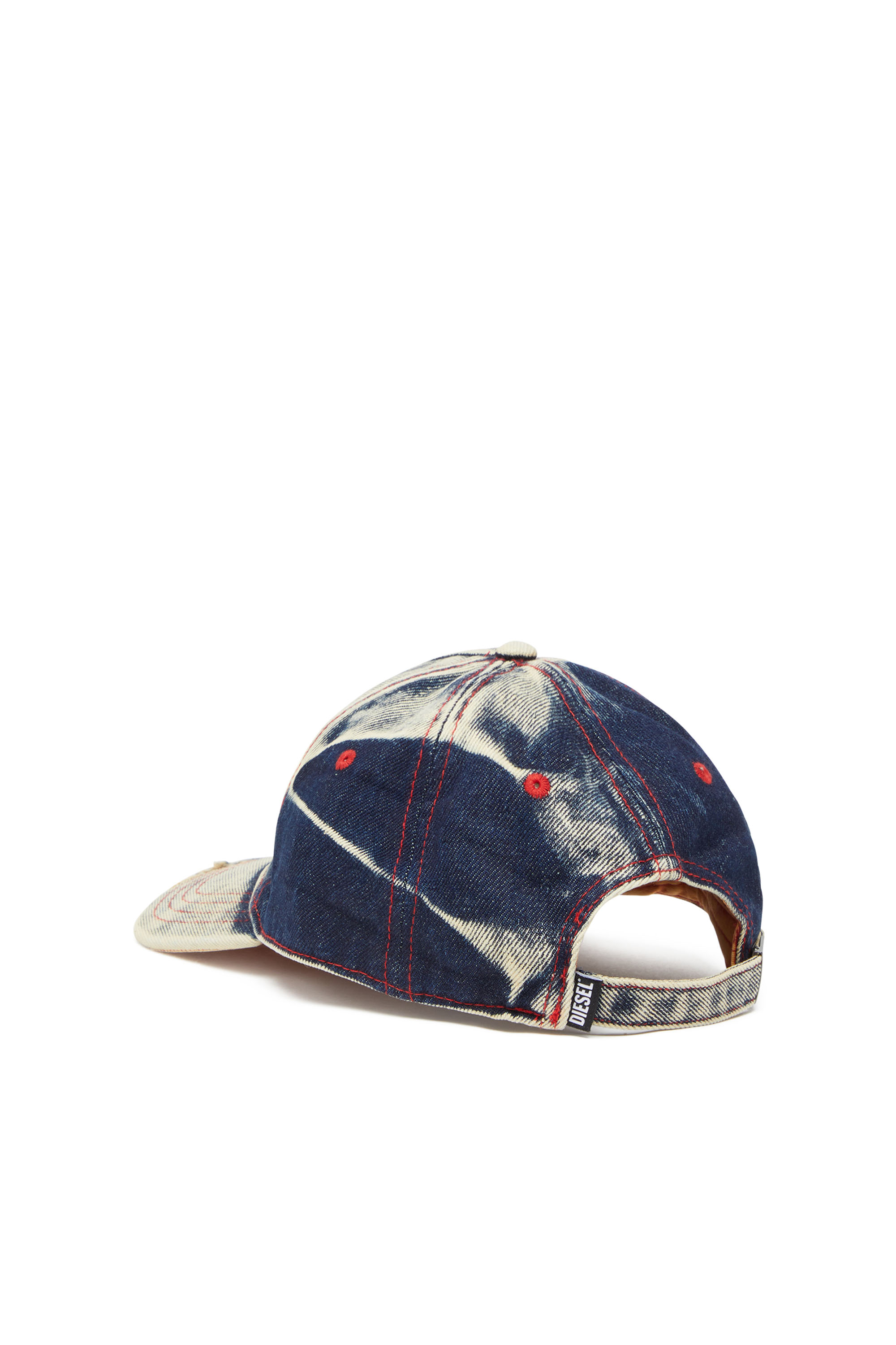 Diesel - C-SEYMON, Gorra de béisbol de denim tratado Unisex in Multicolor - 2