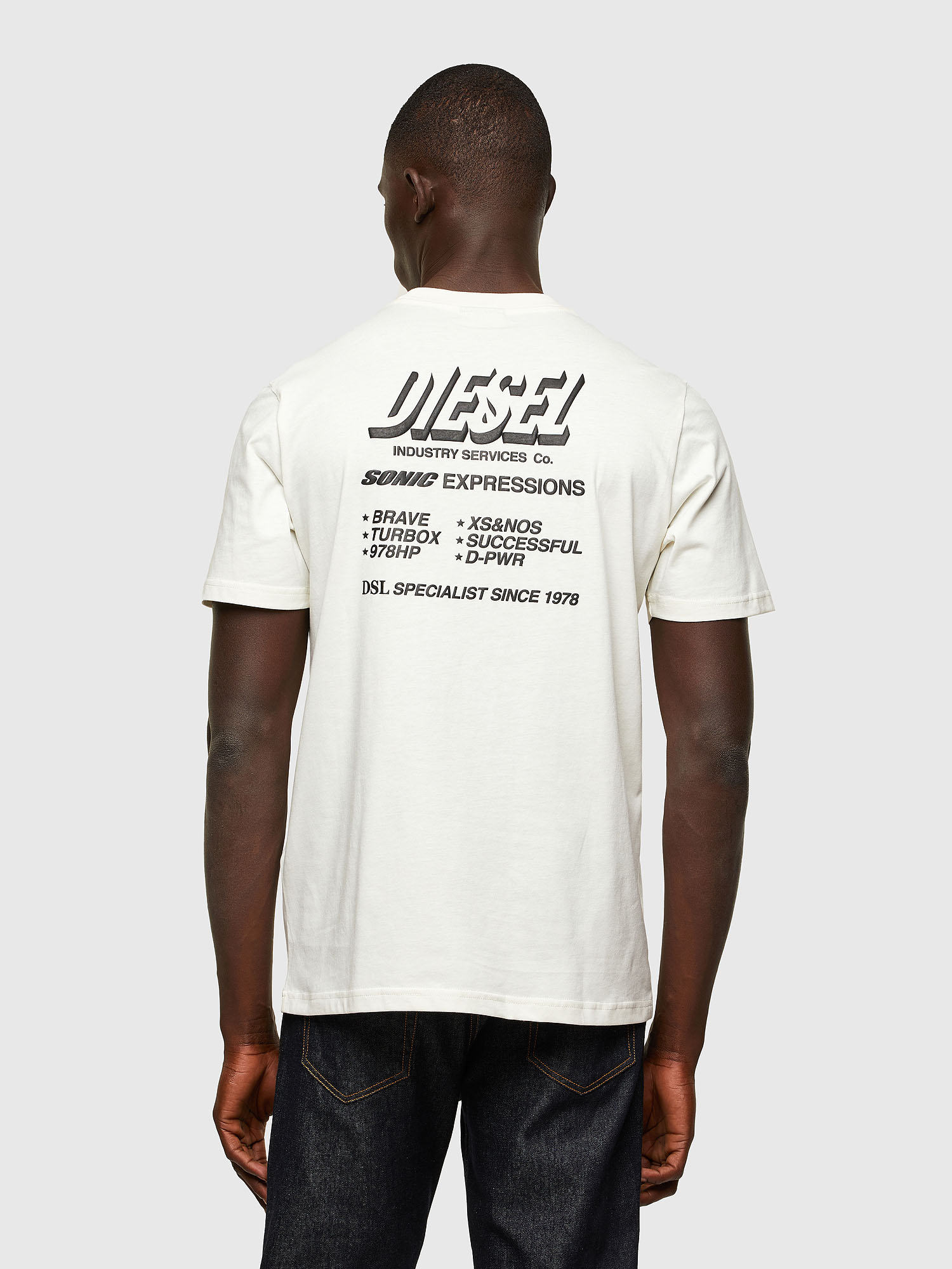 Diesel - T-JUST-A33, White - Image 2