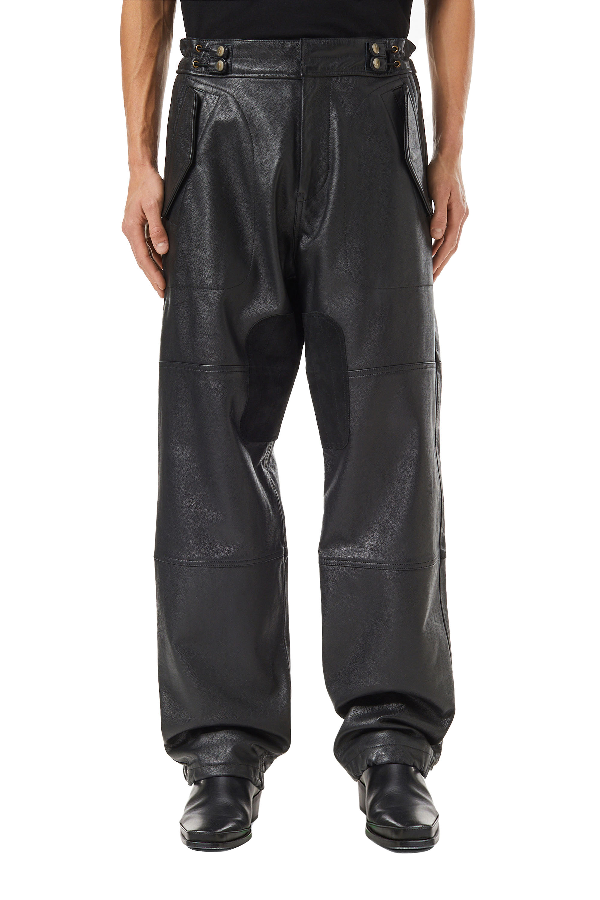 P-TIME Man: Leather pants | Diesel